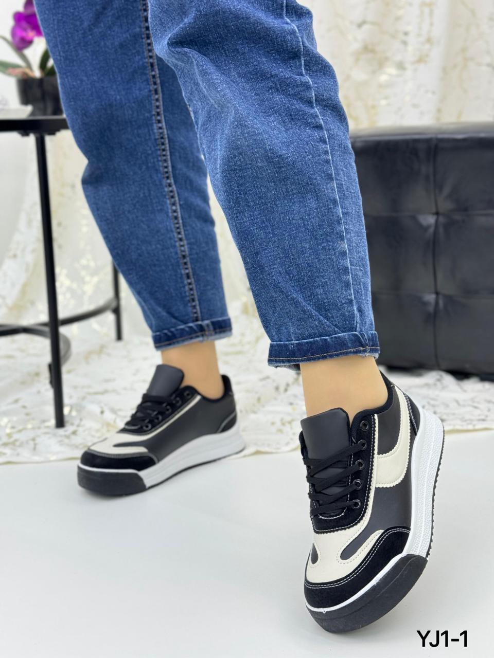 Женские весенние кроссовки FASHION SO-248-101 (8 пар в коробе, размер 36-41)