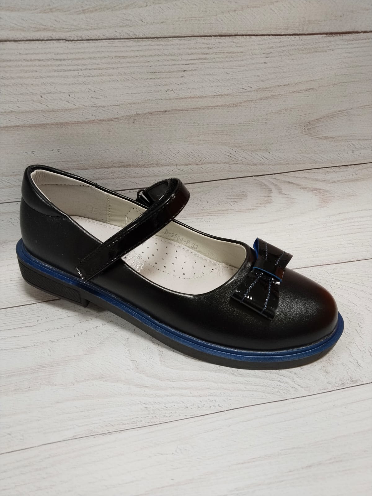 Детские туфли  FASHION SO-261-10 (8 пар в коробе, 32-37 размер)