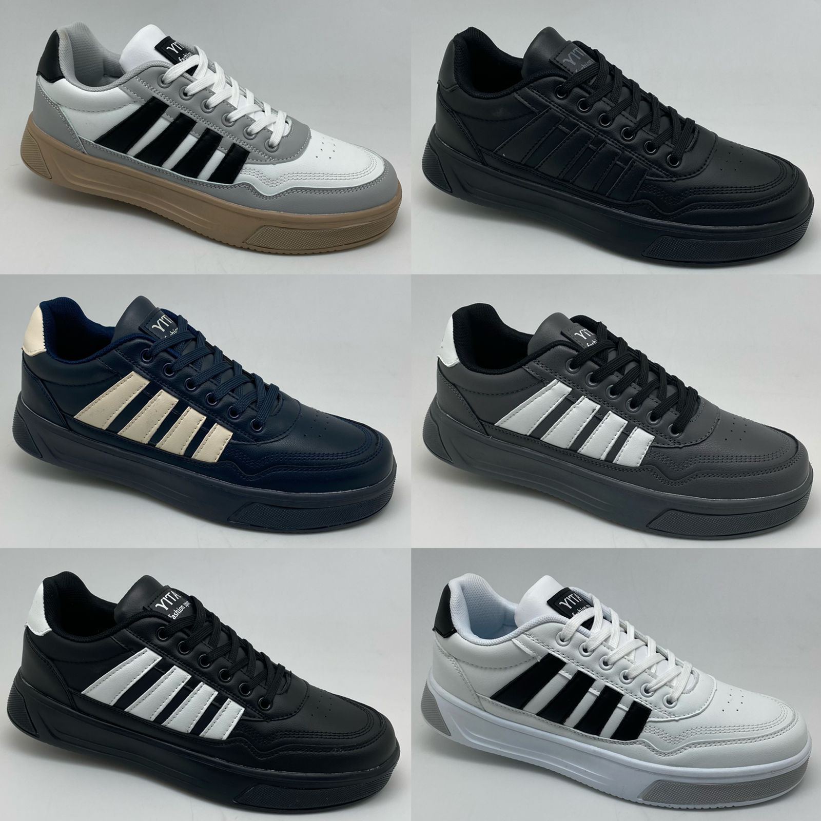 Мужские весенние кроссовки AIR SO-221-80 (8 пар в коробе, размер 41-46)