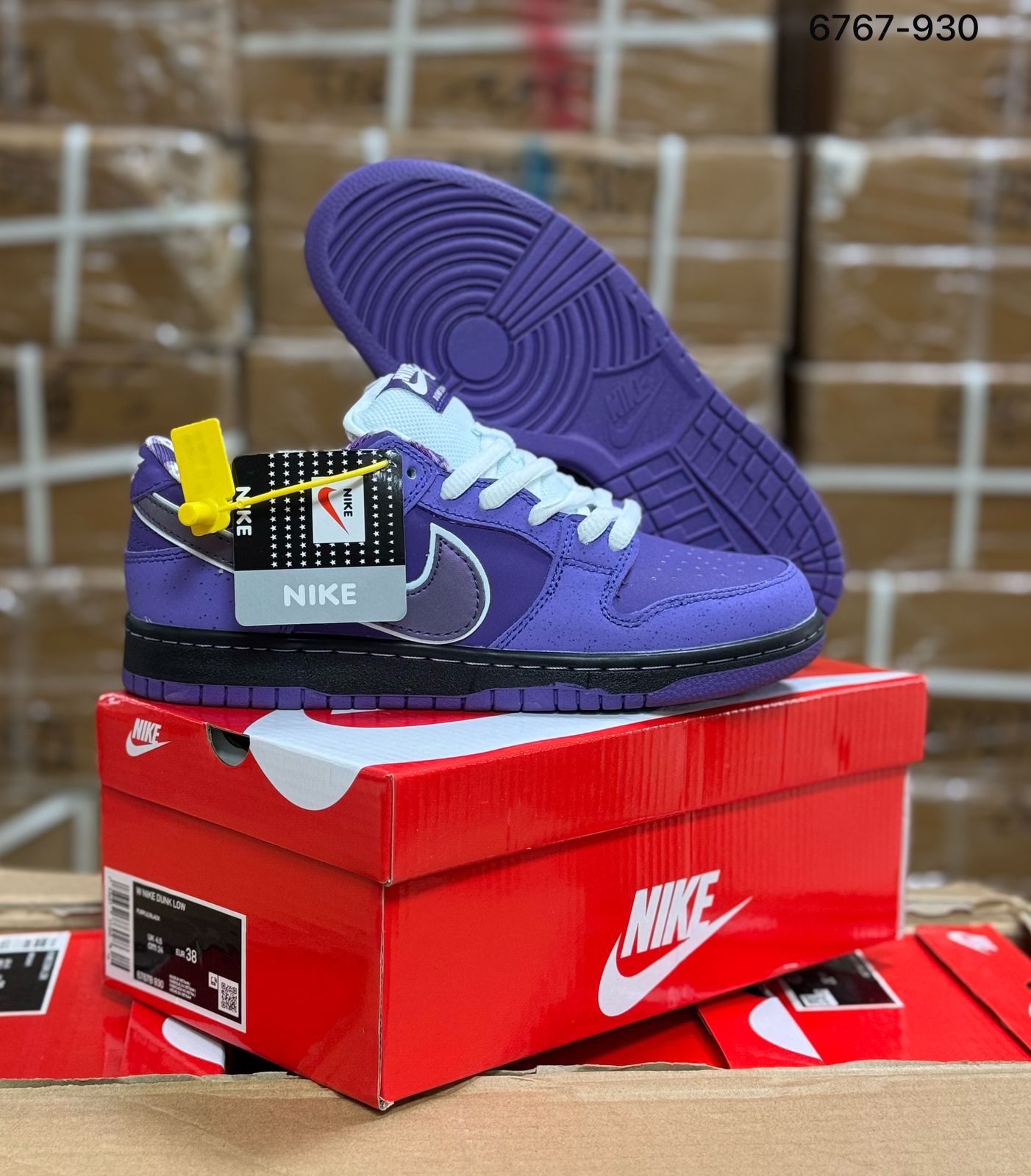 Женские кроссовки  FASHION SO-260-186 (8 пар в коробе, 36-41 размер)