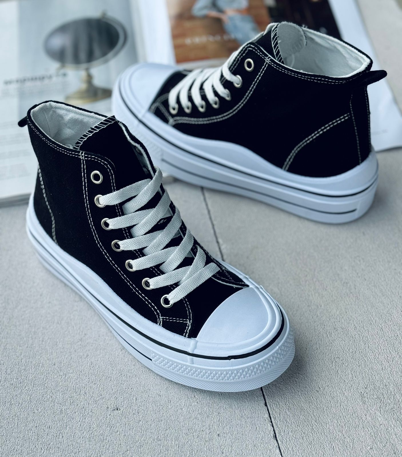 Женские весенние кеды FASHION SO-240-39 (8 пар в коробе, размер 36-41)