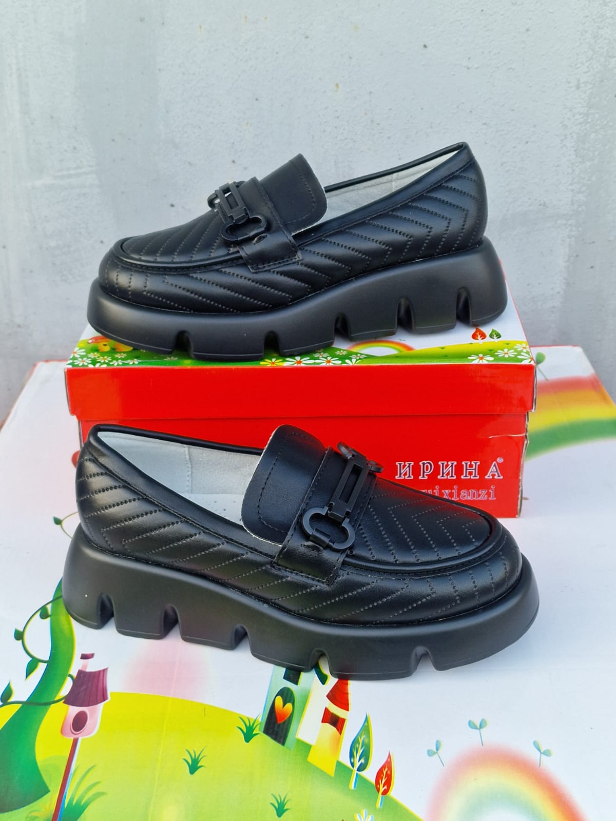 Детские туфли  FASHION SO-263-126 (8 пар в коробе, 33-38 размер)