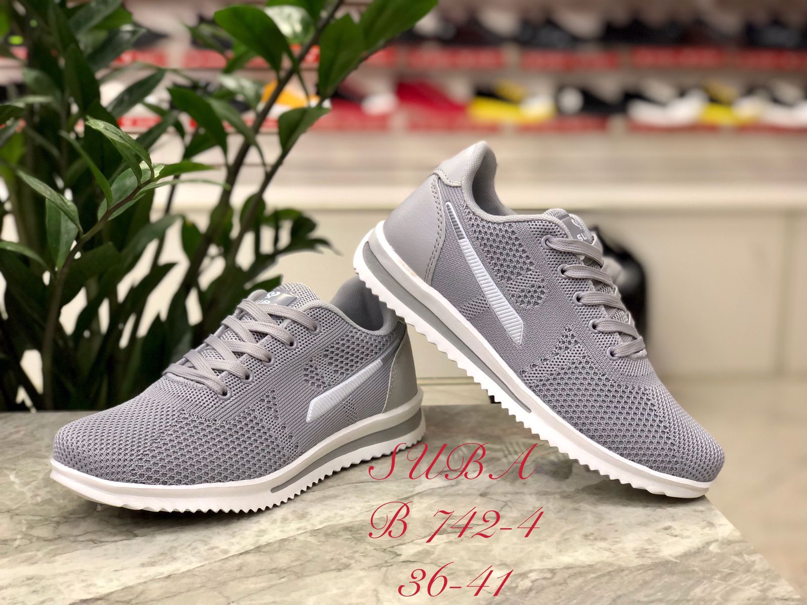 Мужские весенние кроссовки SUBA SO-248-131 (8 пар в коробе, размер 36-41)