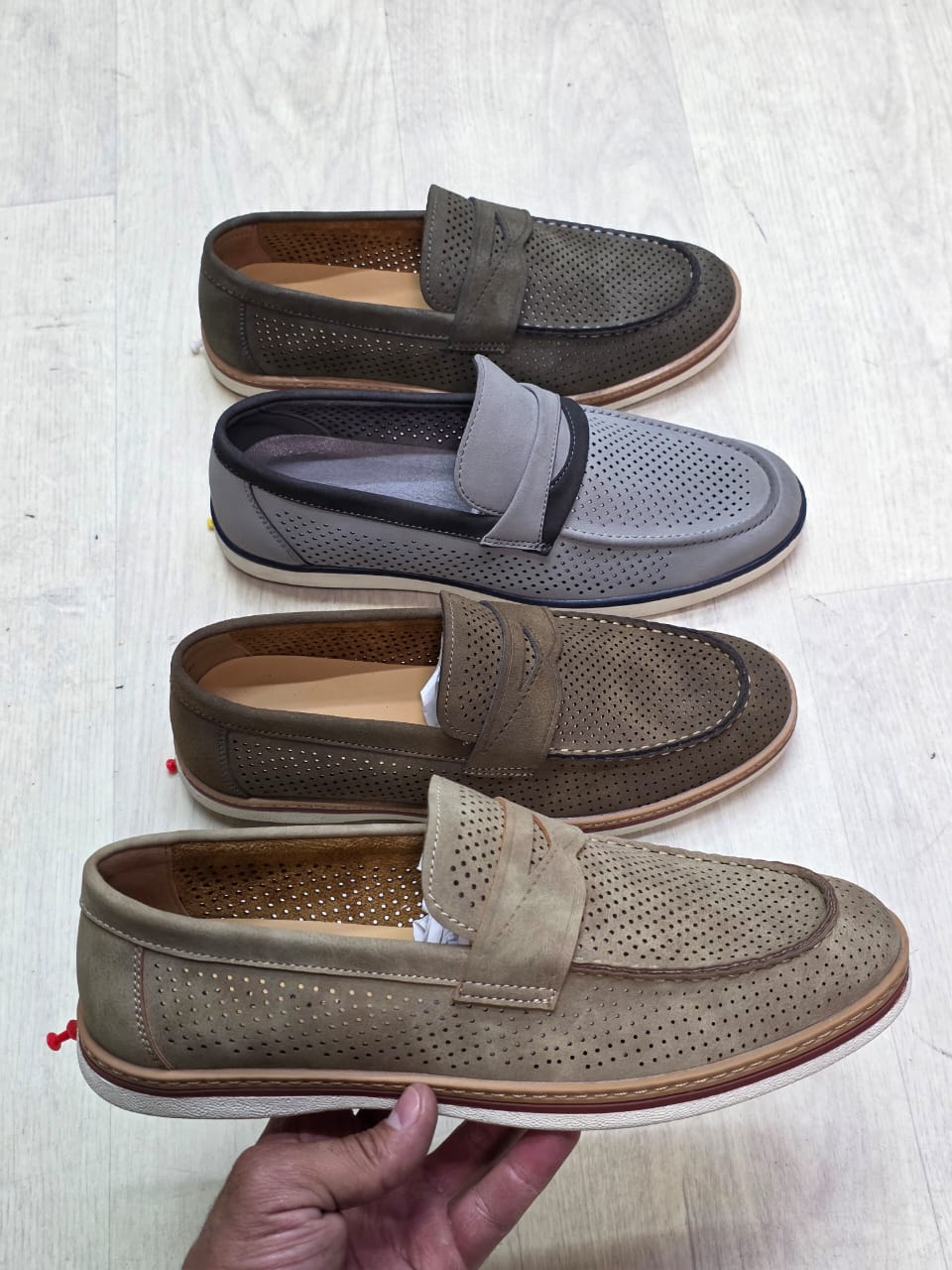 Мужские туфли  FASHION SO-260-36 (8 пар в коробе, 40-45 размер)