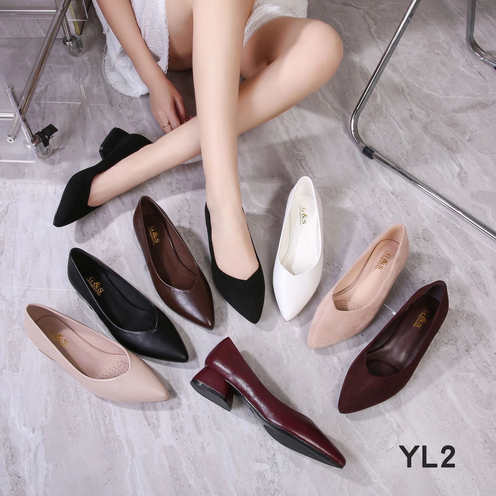 Женские туфли  FASHION SO-259-81 (6 пар в коробе, 36-40 размер)