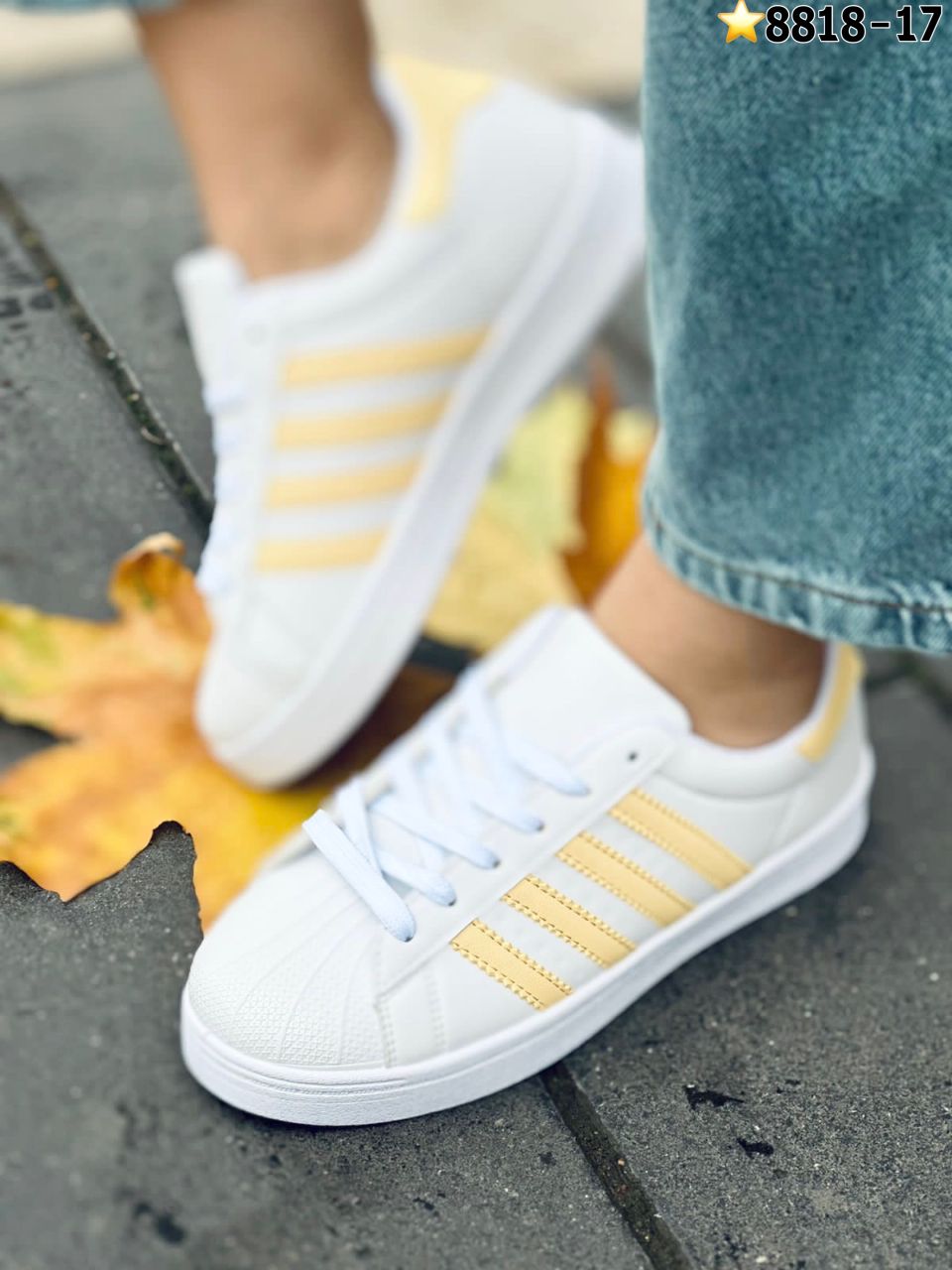 Женские весенние кеды FASHION SO-216-17 (8 пар в коробе, размер 36-41)