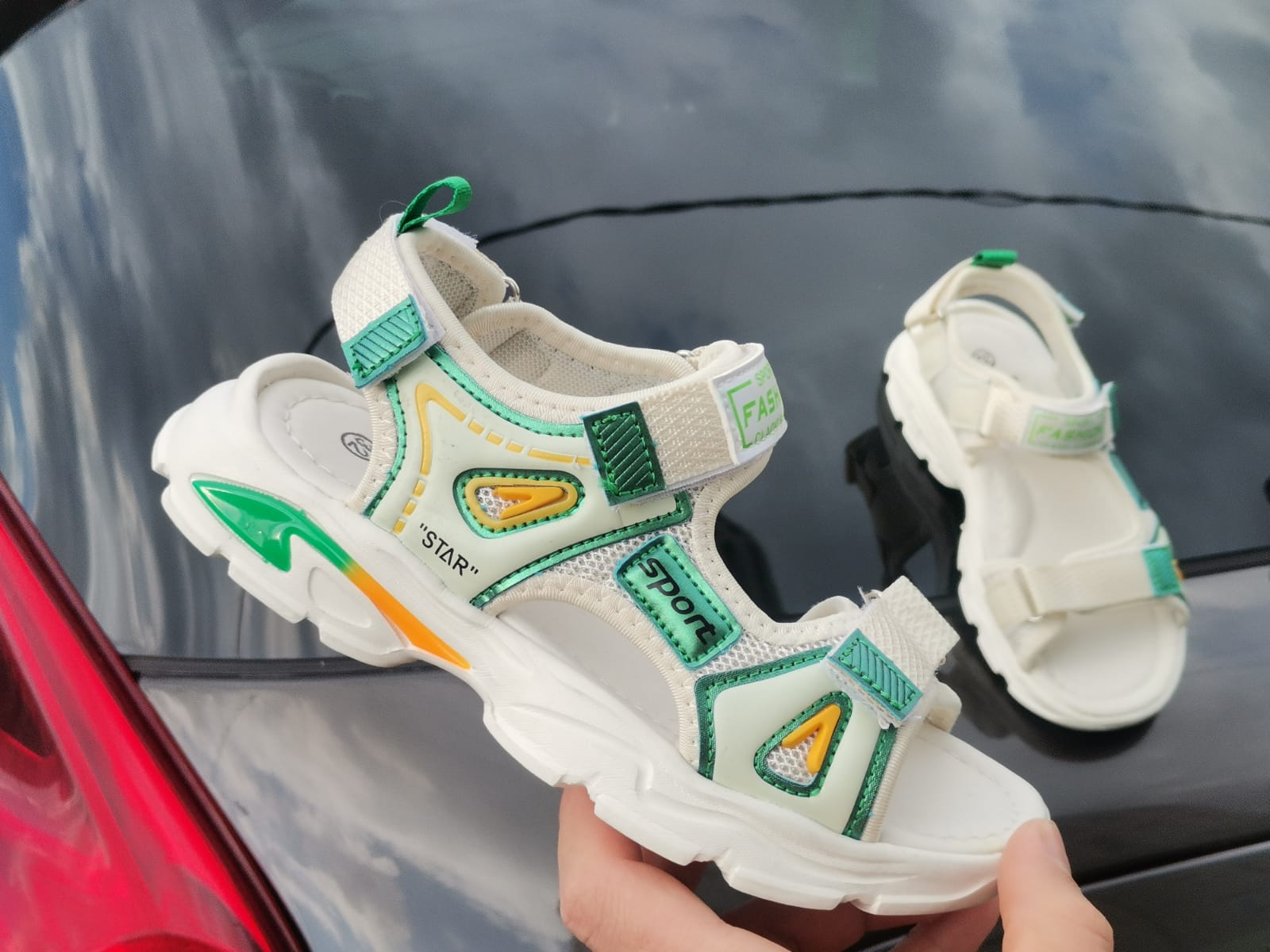 Детские босоножки  FASHION SO-254-376 (10 пар в коробе, 32-37 размер) Детские босоножки  FASHION SO-254-376 (10 пар в коробе, 32-37 размер)