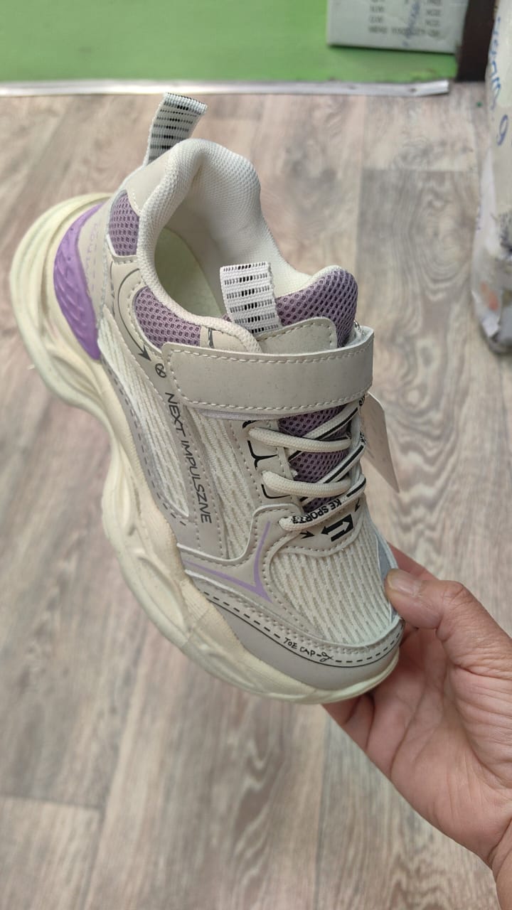 Детские кроссовки  ПЕСНЯ SO-261-246 (8 пар в коробе, 32-37 размер)