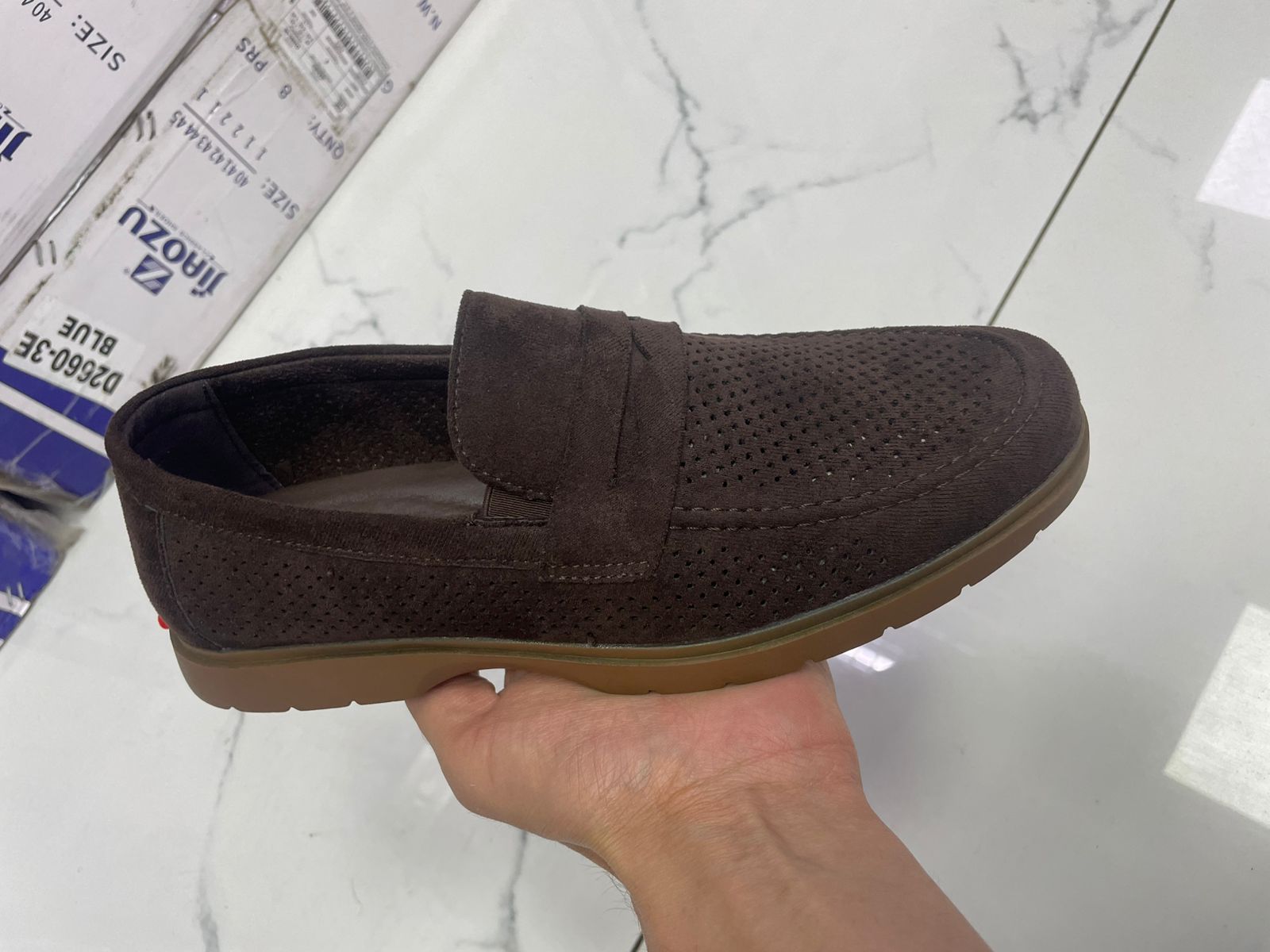 Мужские туфли  FASHION SO-253-330 (8 пар в коробе, 40-45 размер)