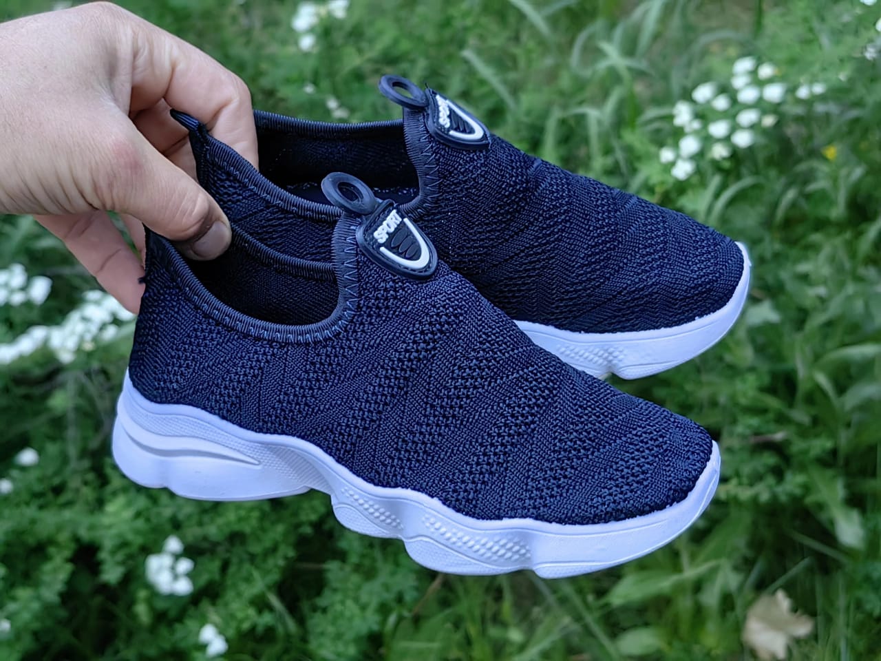 Детские слипоны  FASHION SO-254-271 (18 пар в коробе, 31-36 размер)