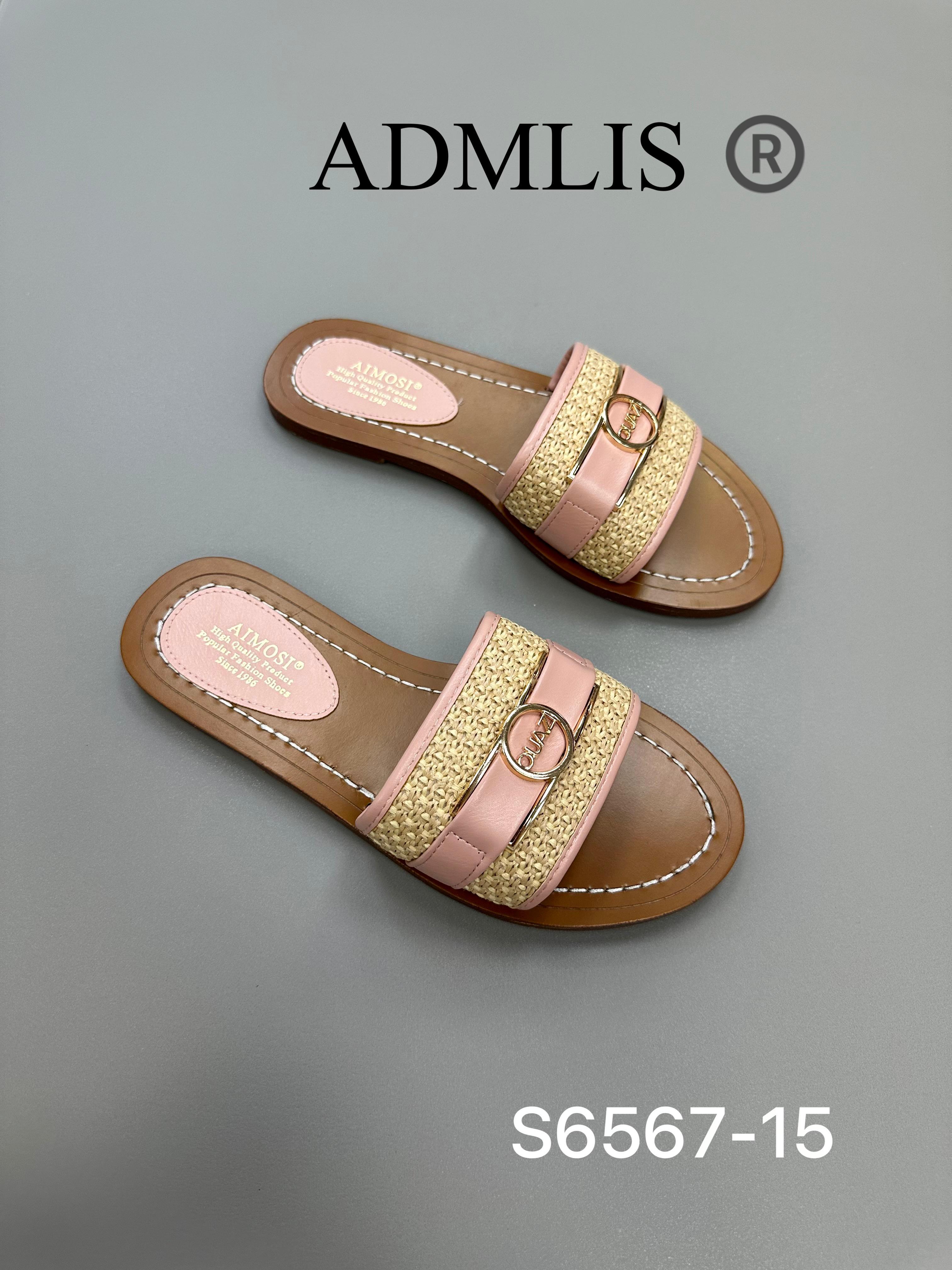 Женские шлепанцы  FASHION SO-259-36 (8 пар в коробе, 36-40 размер)