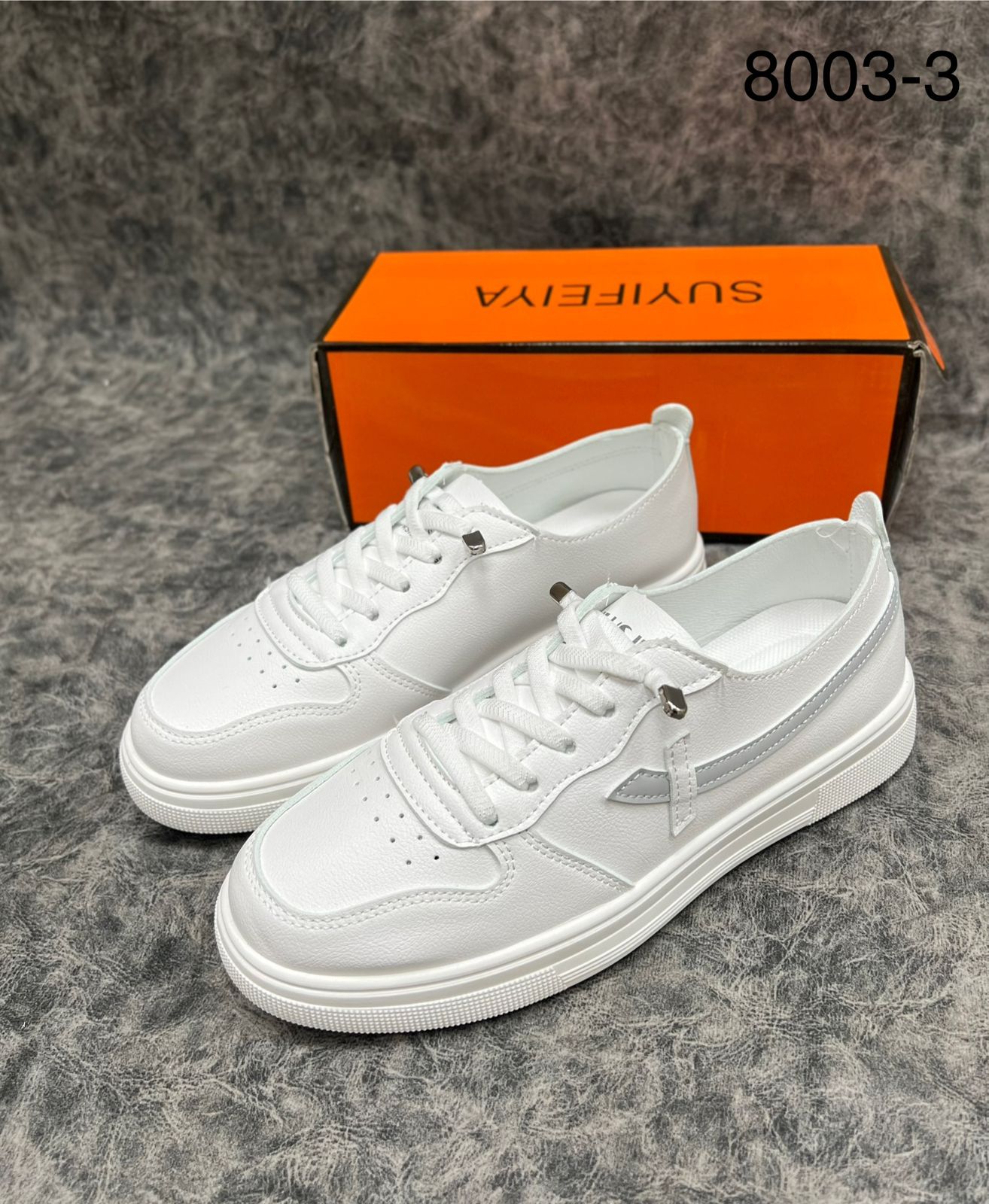 Женские кеды  FASHION SO-255-160 (10 пар в коробе, 36-41 размер)