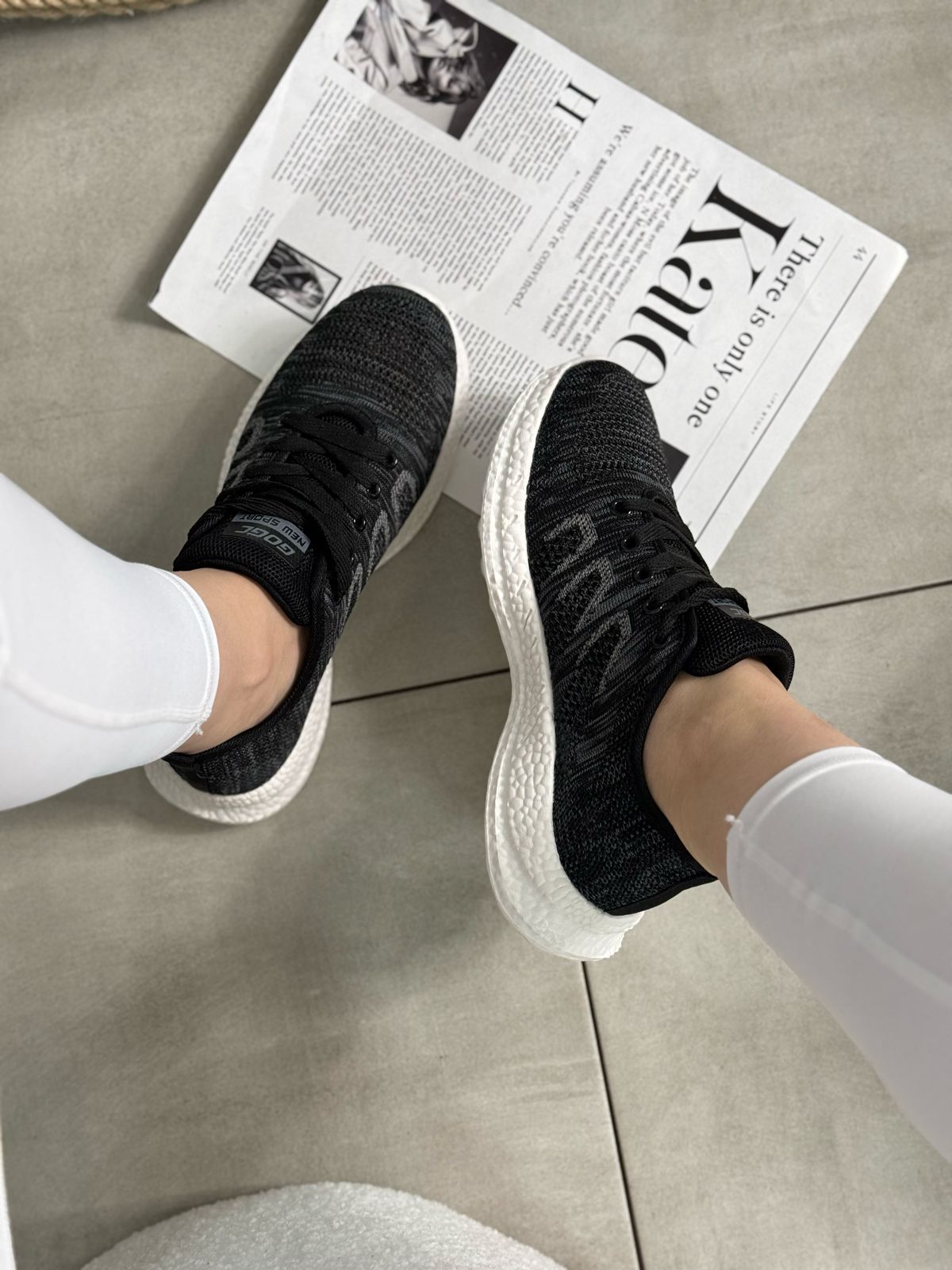 Женские весенние кроссовки FASHION SO-237-57 (8 пар в коробе, размер 36-41)