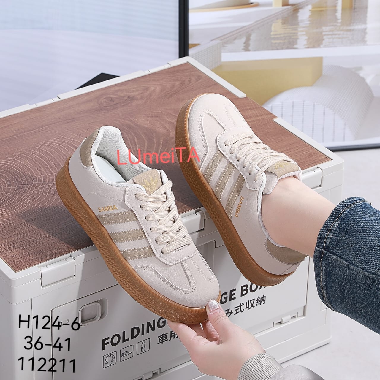 Женские кроссовки  LUTA SO-262-371 (8 пар в коробе, 36-41 размер)