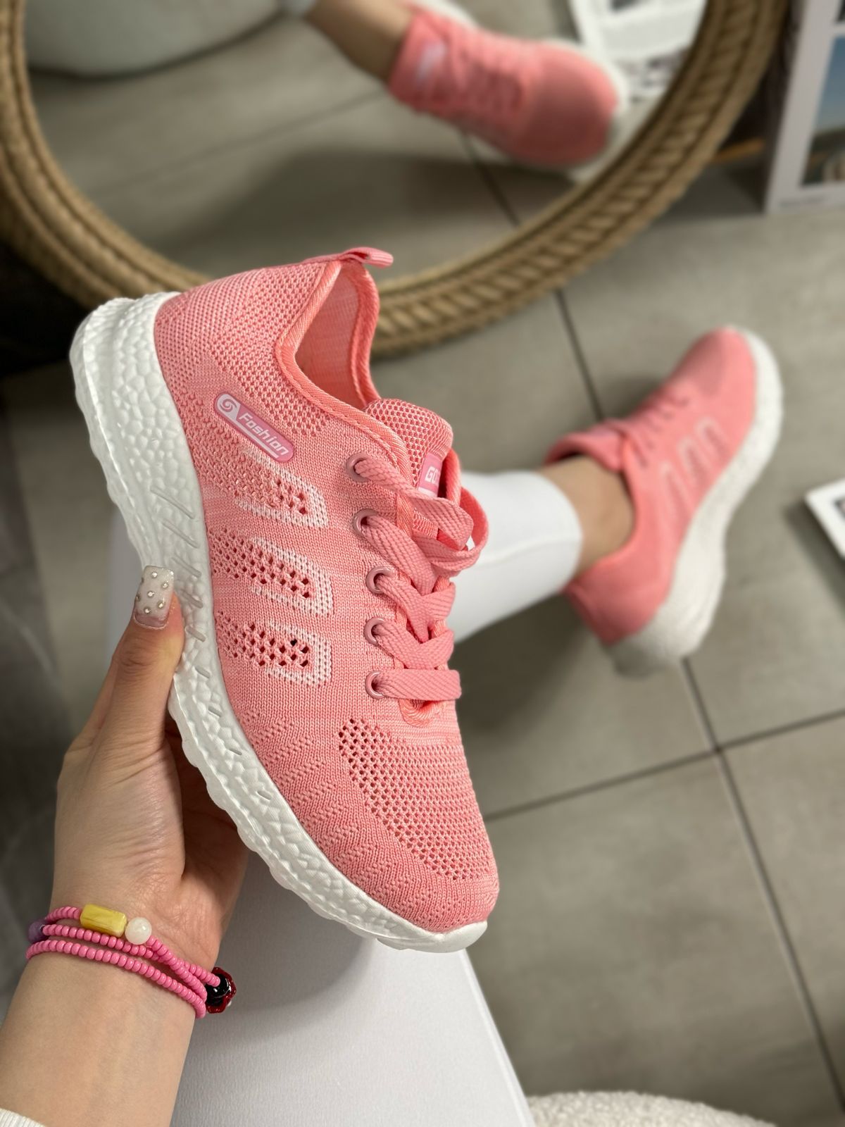 Женские весенние кроссовки FASHION SO-237-58 (8 пар в коробе, размер 36-41)