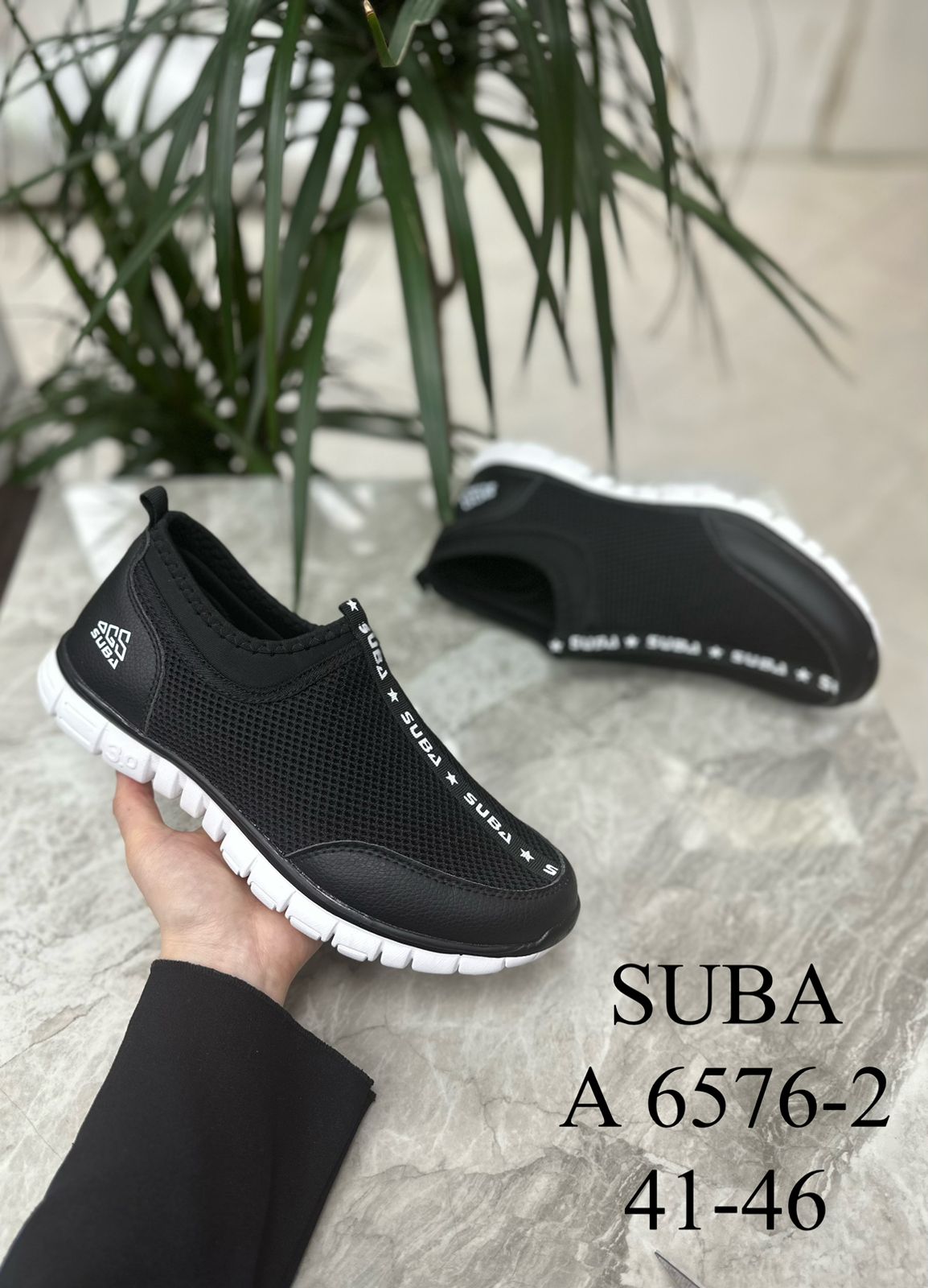 Мужские весенние кроссовки SUBA SO-234-127 (8 пар в коробе, размер 41-46)