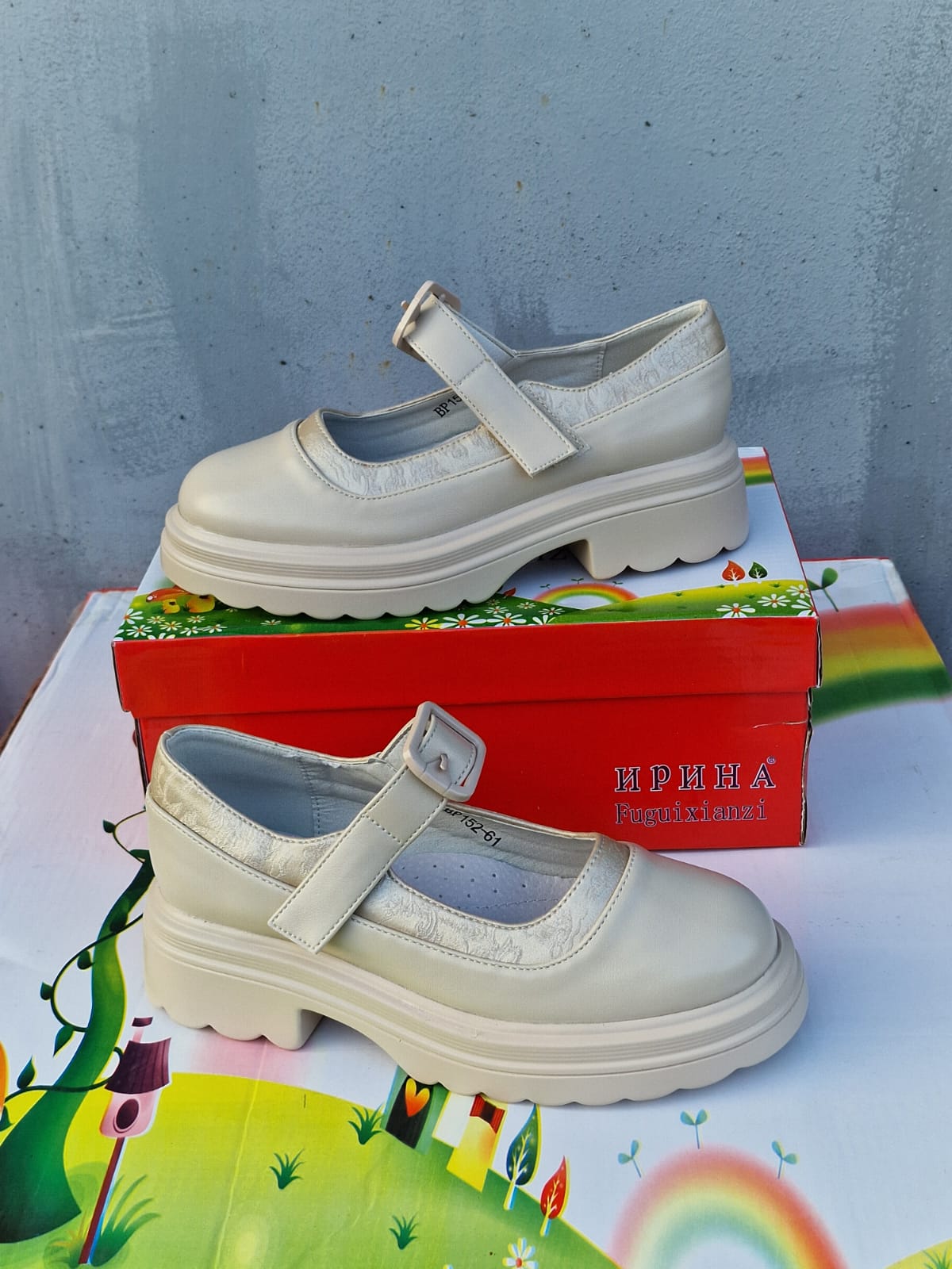 Детские туфли  FASHION SO-263-7 (8 пар в коробе, 31-37 размер)