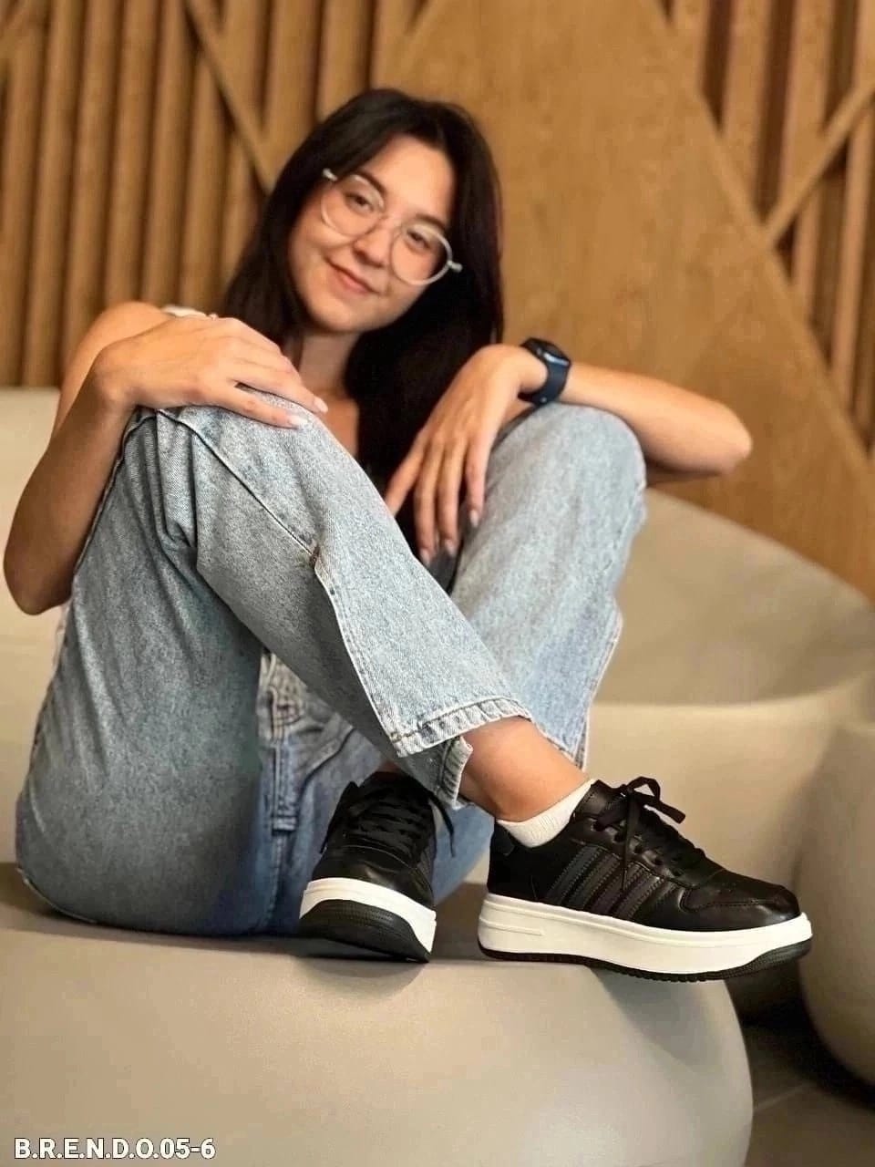 Женские весенние кроссовки AIR SO-216-98 (8 пар в коробе, размер 36-41)