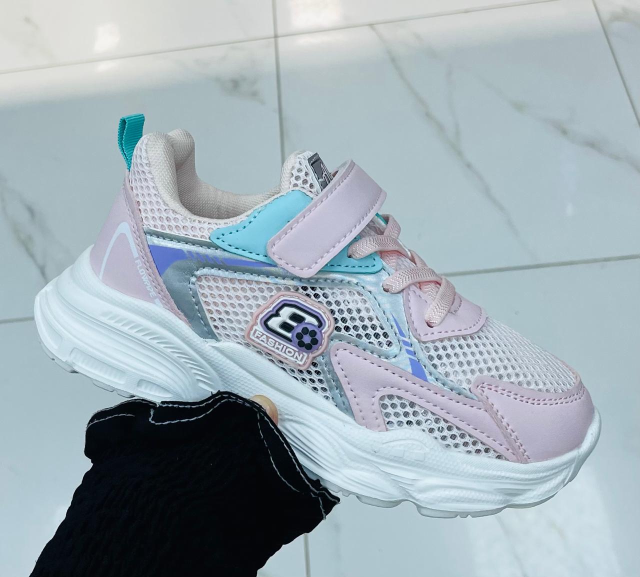 Детские кроссовки  FASHION SO-254-346 (8 пар в коробе, 32-37 размер)