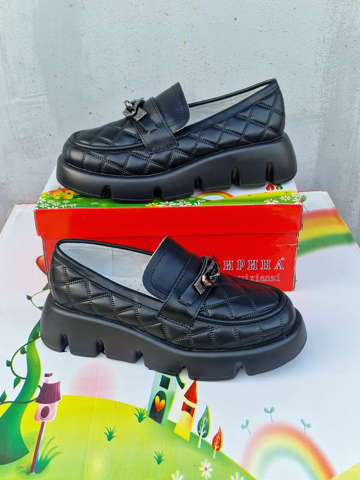 Детские туфли  FASHION SO-263-122 (8 пар в коробе, 33-38 размер)