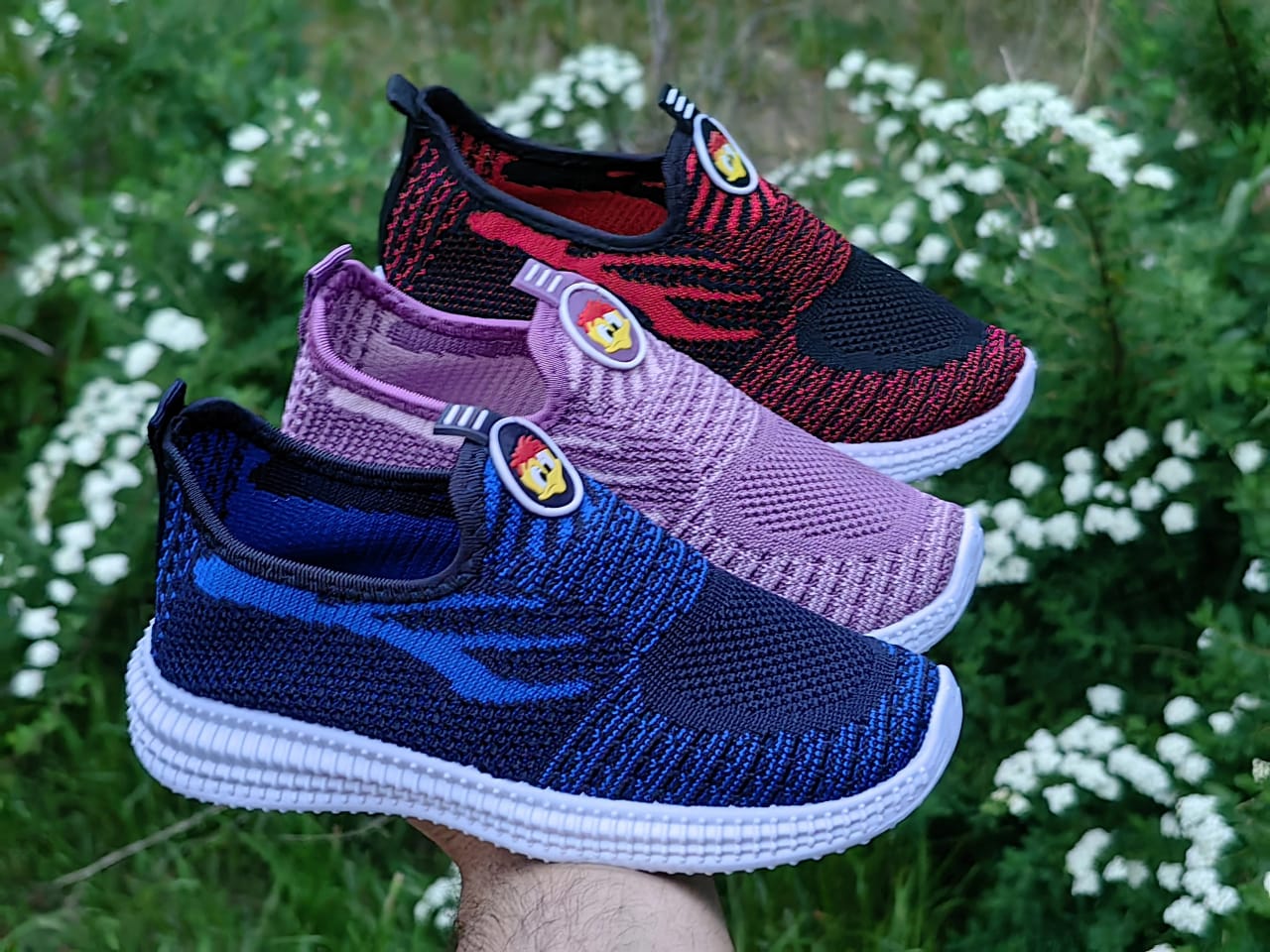 Детские слипоны  FASHION SO-254-278 (18 пар в коробе, 31-36 размер)