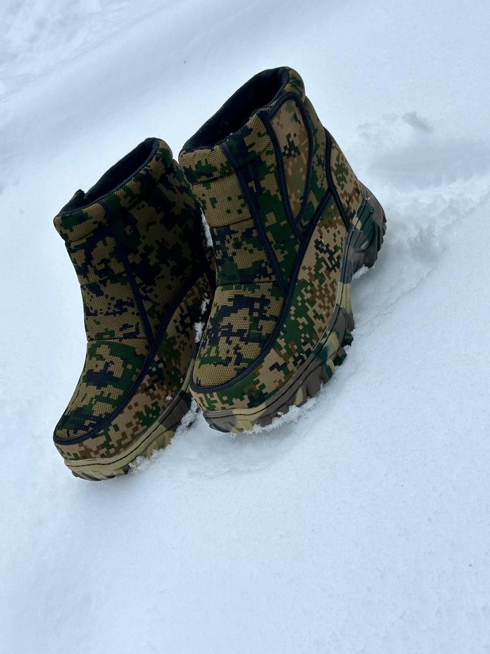 Мужские зимние дутики FASHION SO-222-24 (8 пар в коробе, размер 41-46)