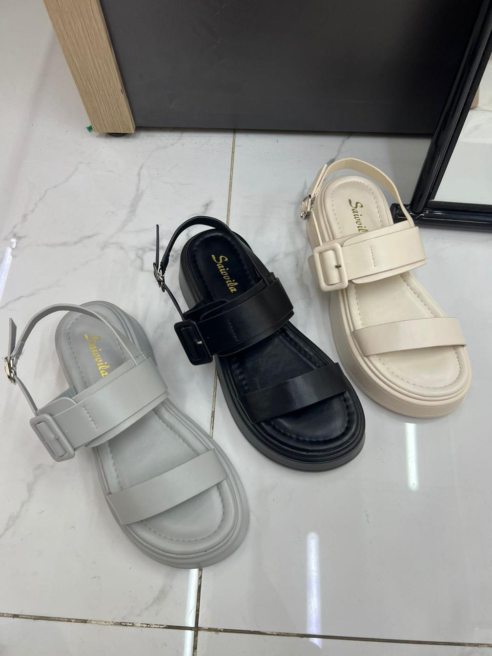 Женские босоножки  FASHION SO-257-28 (6 пар в коробе, 36-40 размер)