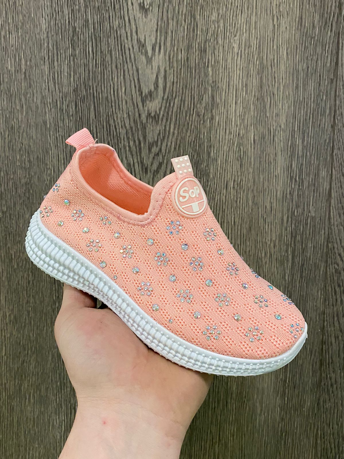 Детские весенние слипоны FASHION SO-239-128 (10 пар в коробе, размер 31-36)