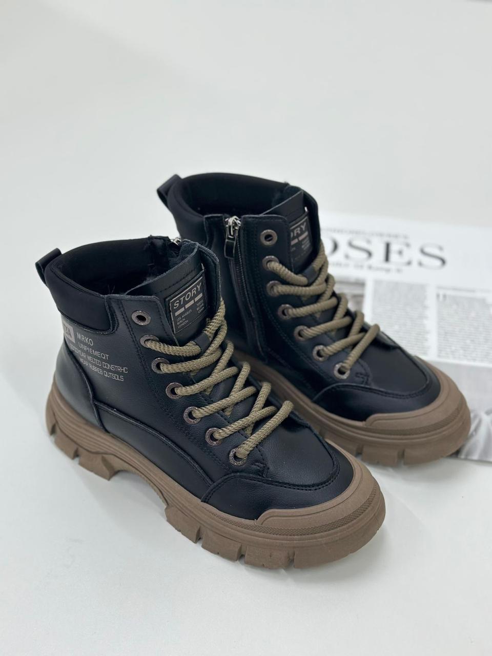 Женские весенние ботинки SUFINA SO-231-88 (8 пар в коробе, размер 36-41)