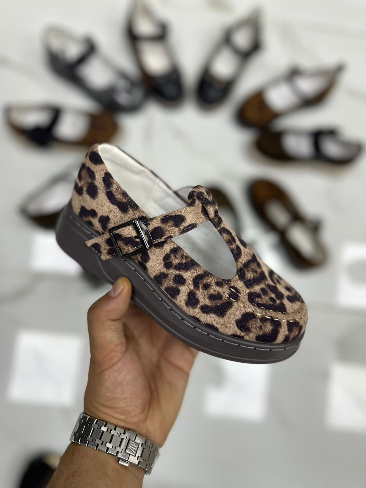 Детские туфли  FASHION SO-265-43 (10 пар в коробе, 30-37 размер)