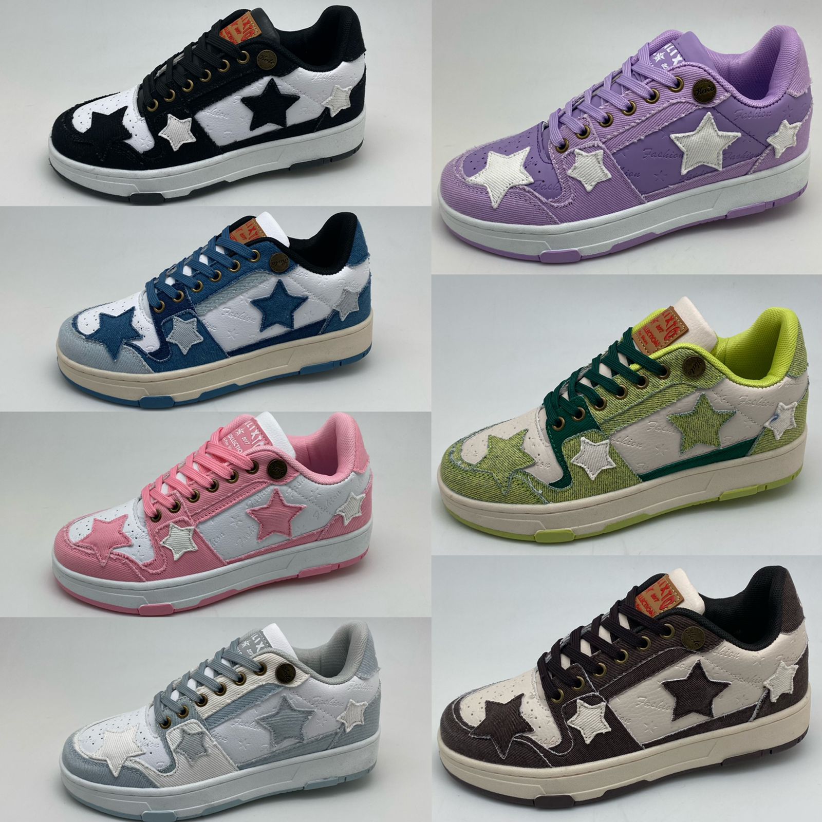 Женские весенние кроссовки YITA SO-224-118 (8 пар в коробе, размер 36-41)