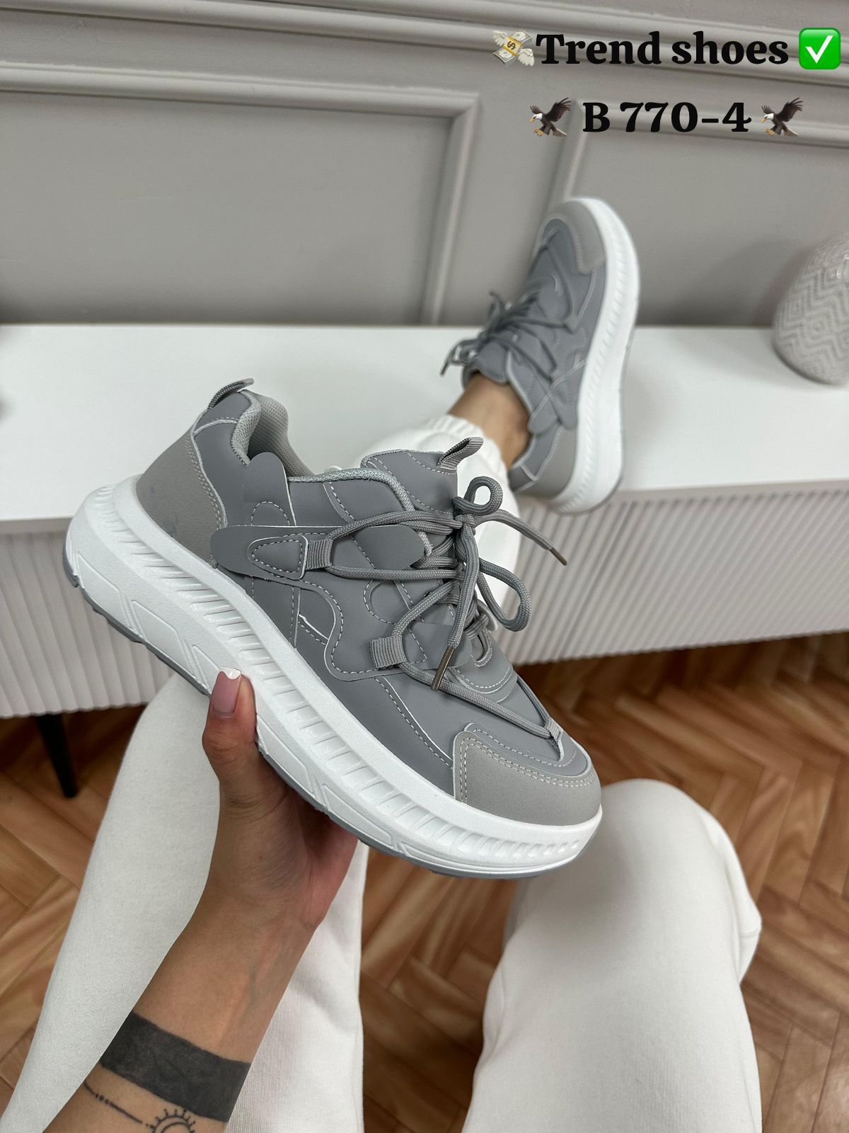 Женские кроссовки  FASHION SO-262-211 (8 пар в коробе, 36-41 размер)