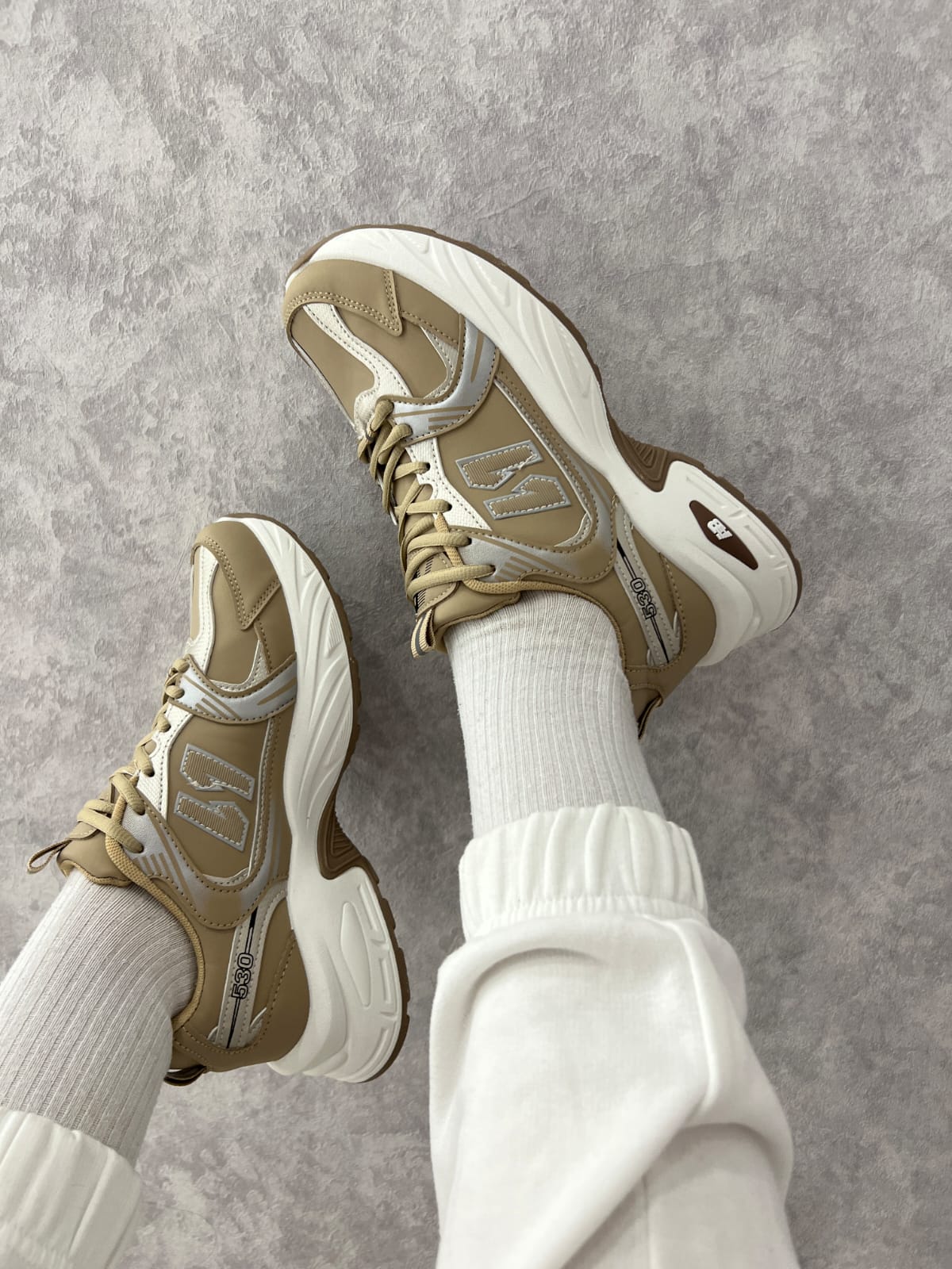 Женские весенние кроссовки FASHION SO-219-90 (8 пар в коробе, размер 36-41)