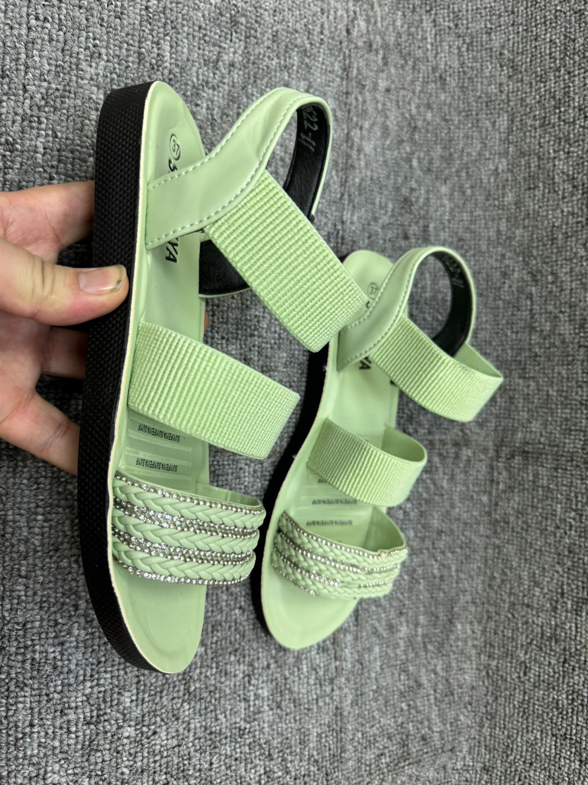 Женские весенние босоножки SUYIFEIYA SO-246-59 (10 пар в коробе, размер 36-41)