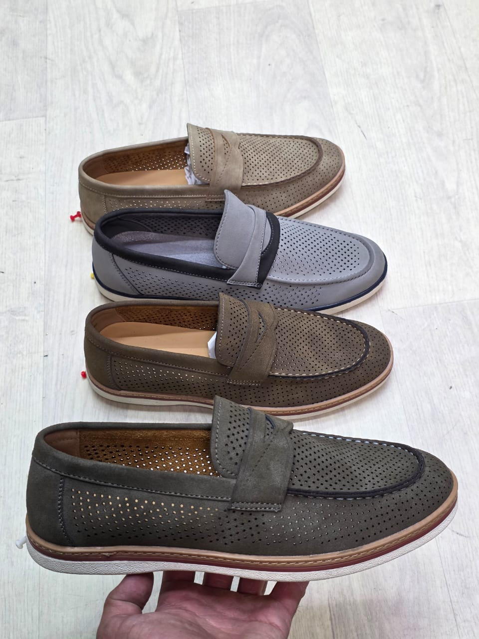 Мужские туфли  FASHION SO-260-35 (8 пар в коробе, 40-45 размер)