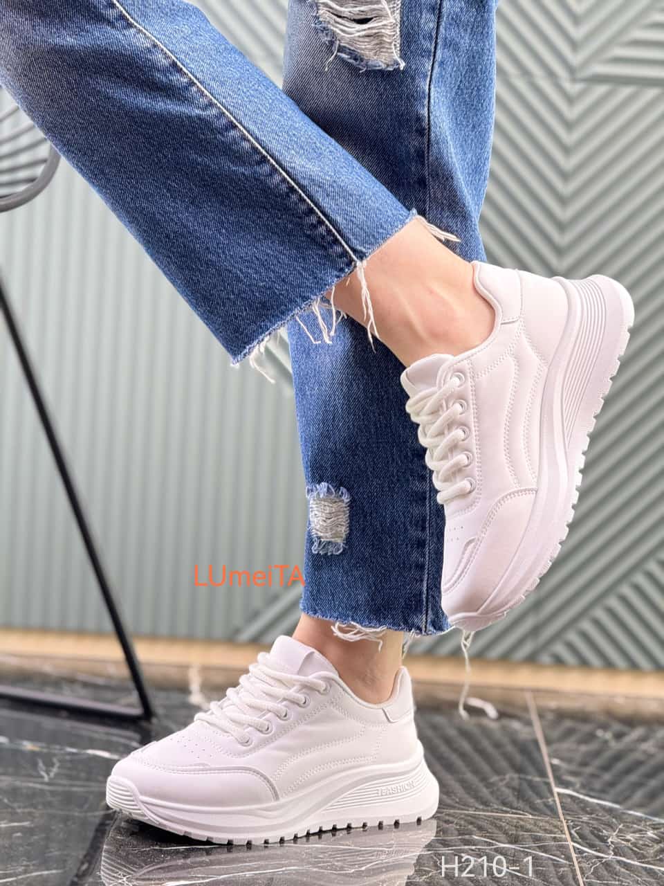 Женские кроссовки  FASHION SO-262-276 (8 пар в коробе, 36-41 размер)