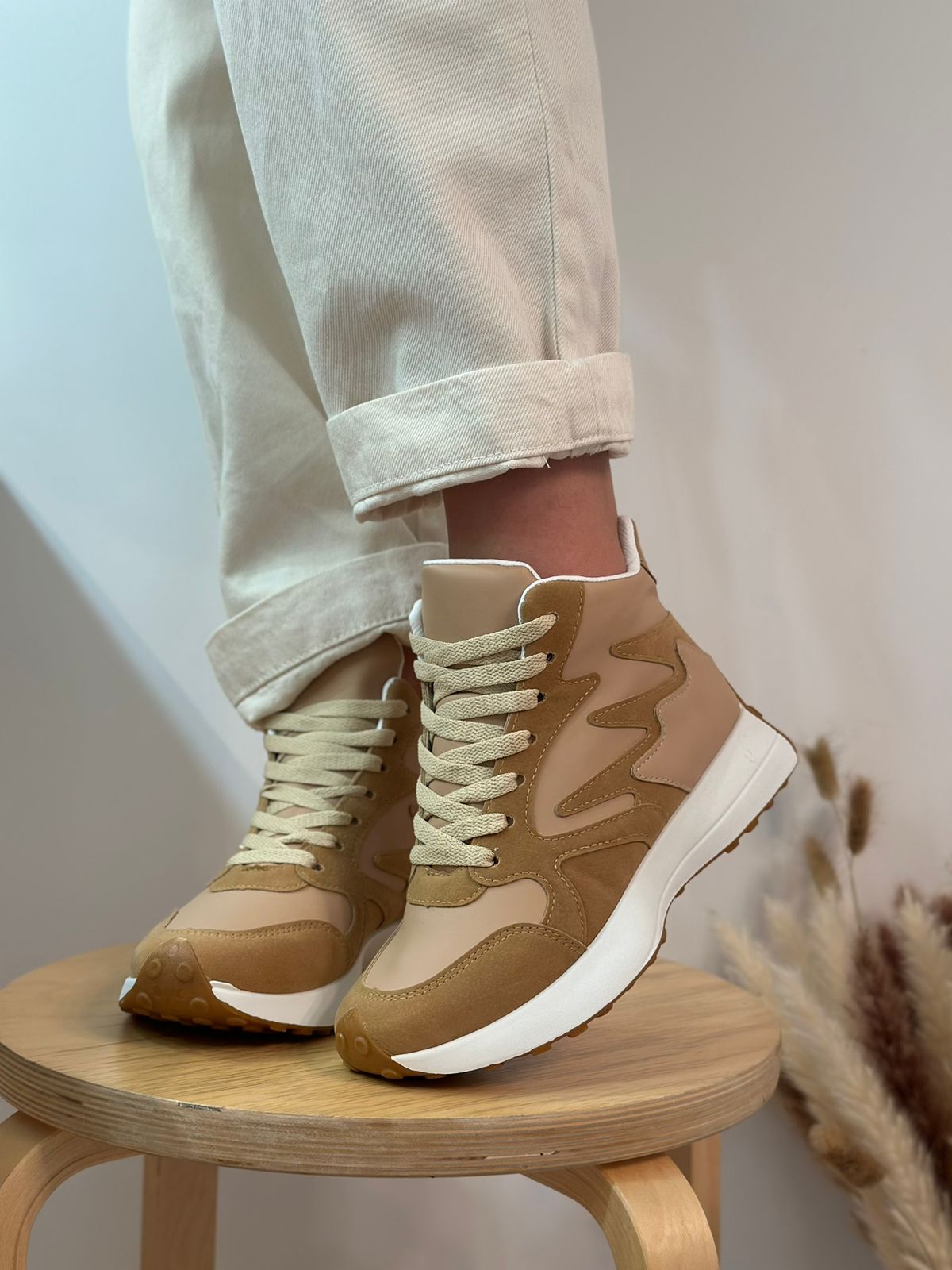 Женские весенние кроссовки AIR SO-221-167 (8 пар в коробе, размер 36-41)