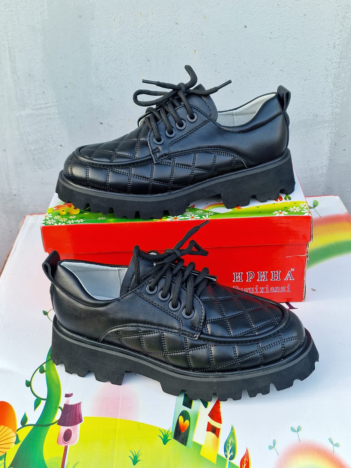 Детские туфли  FASHION SO-263-140 (8 пар в коробе, 33-38 размер)