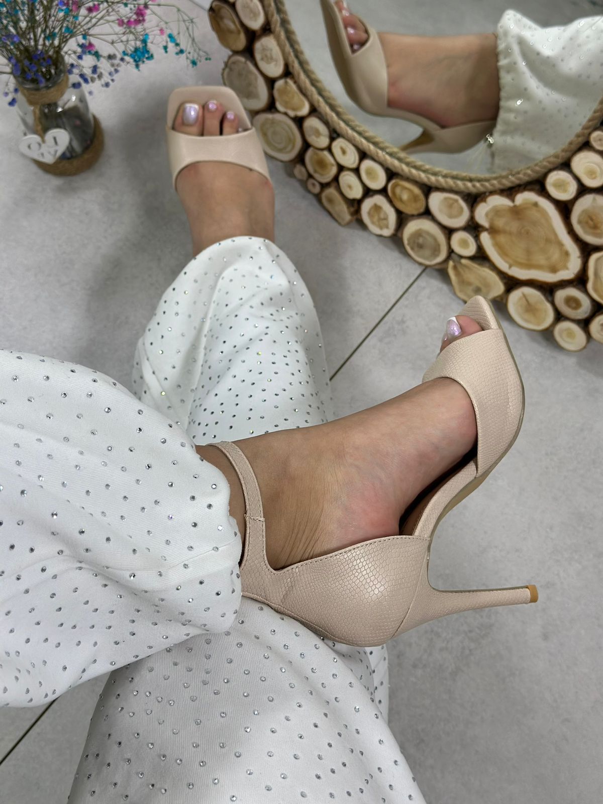 Женские летние босоножки GAODENPAK SO-235-6 (6 пар в коробе, размер 35-40)