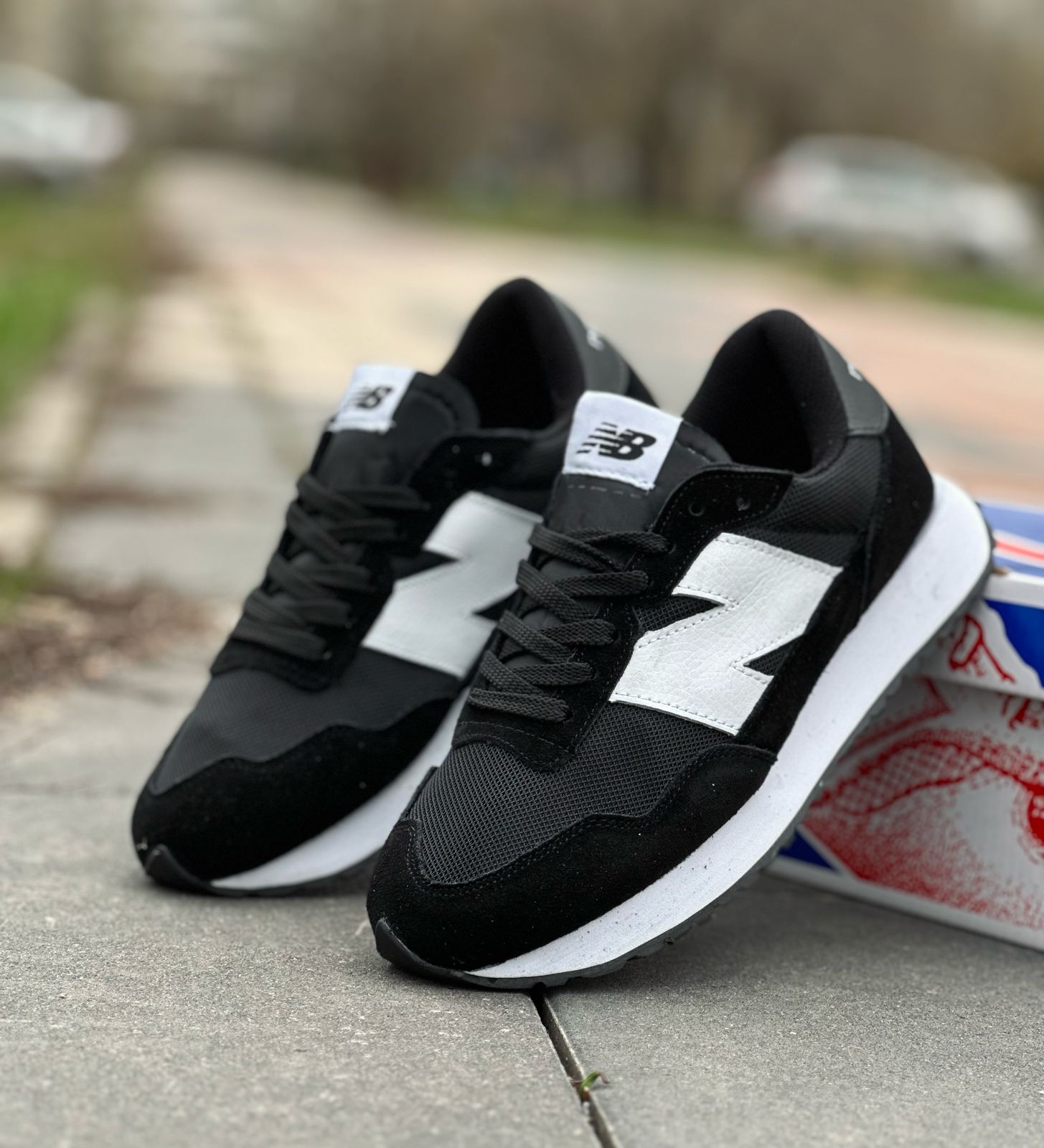 Мужские весенние кроссовки AIR SO-243-113 (8 пар в коробе, размер 41-46)