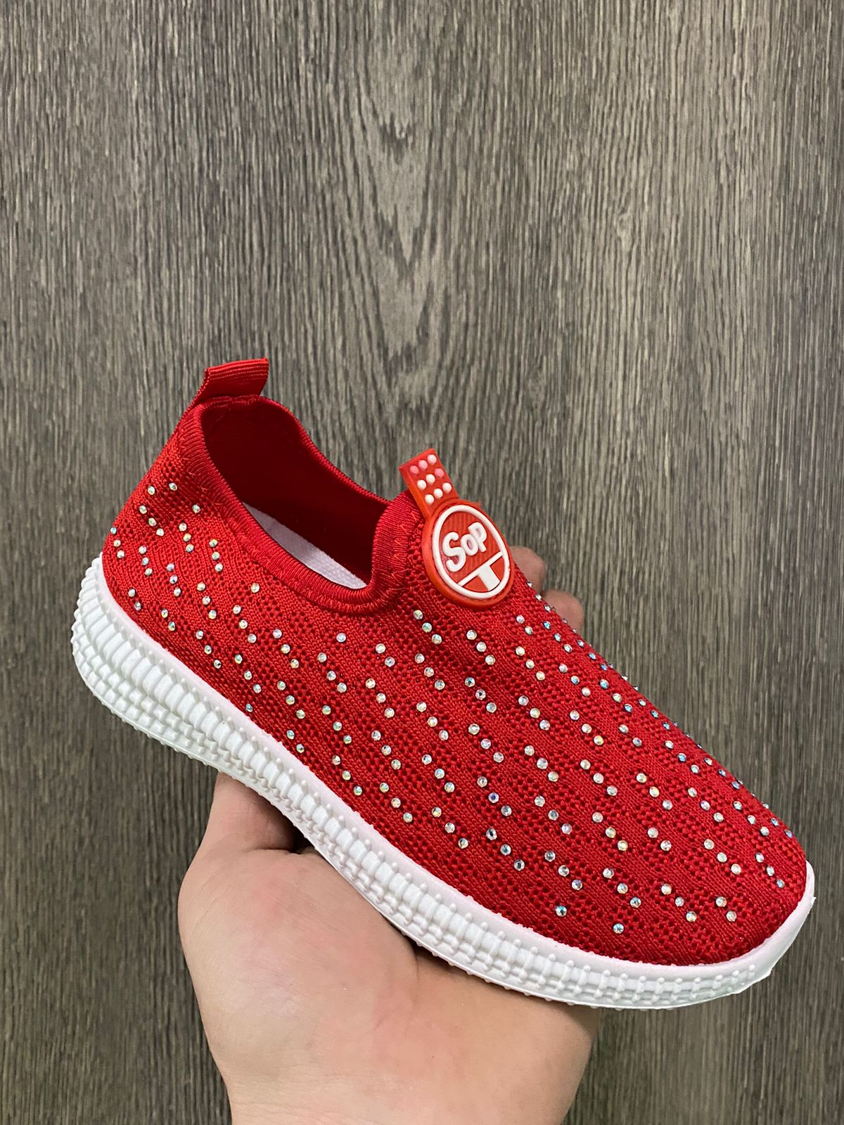 Детские весенние слипоны FASHION SO-239-117 (10 пар в коробе, размер 31-36)