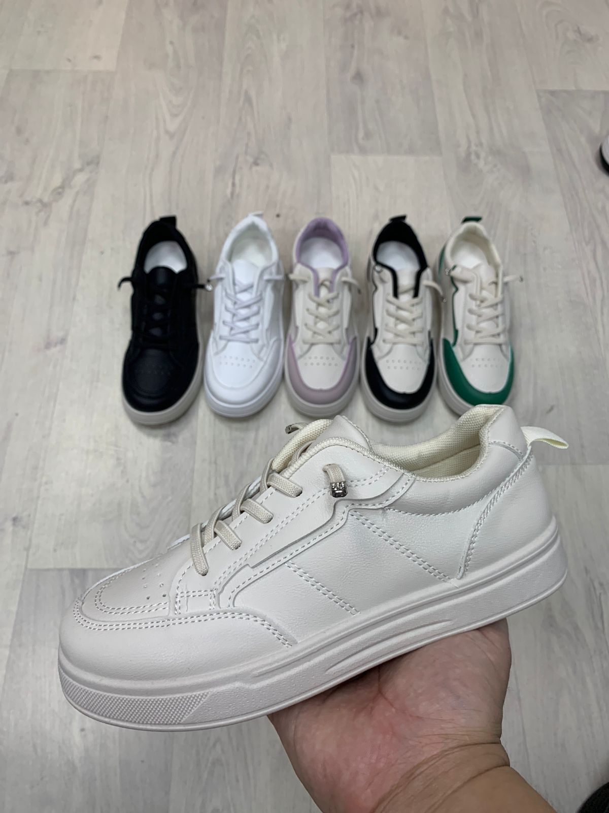 Женские весенние кроссовки MEITESI SO-224-101 (10 пар в коробе, размер 36-41)