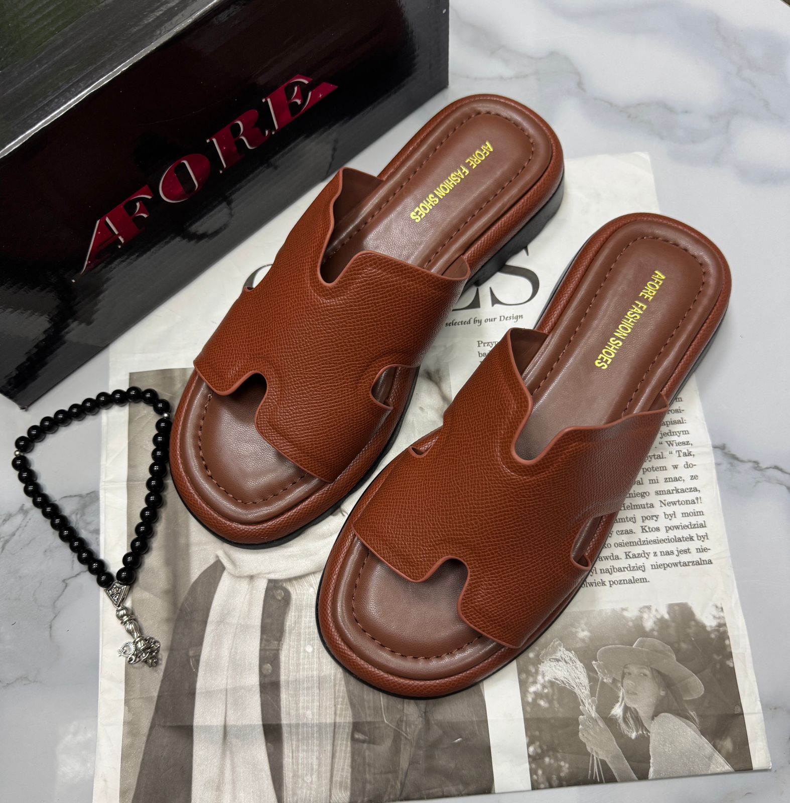 Женские шлепанцы  FASHION SO-253-185 (8 пар в коробе, 36-41 размер)
