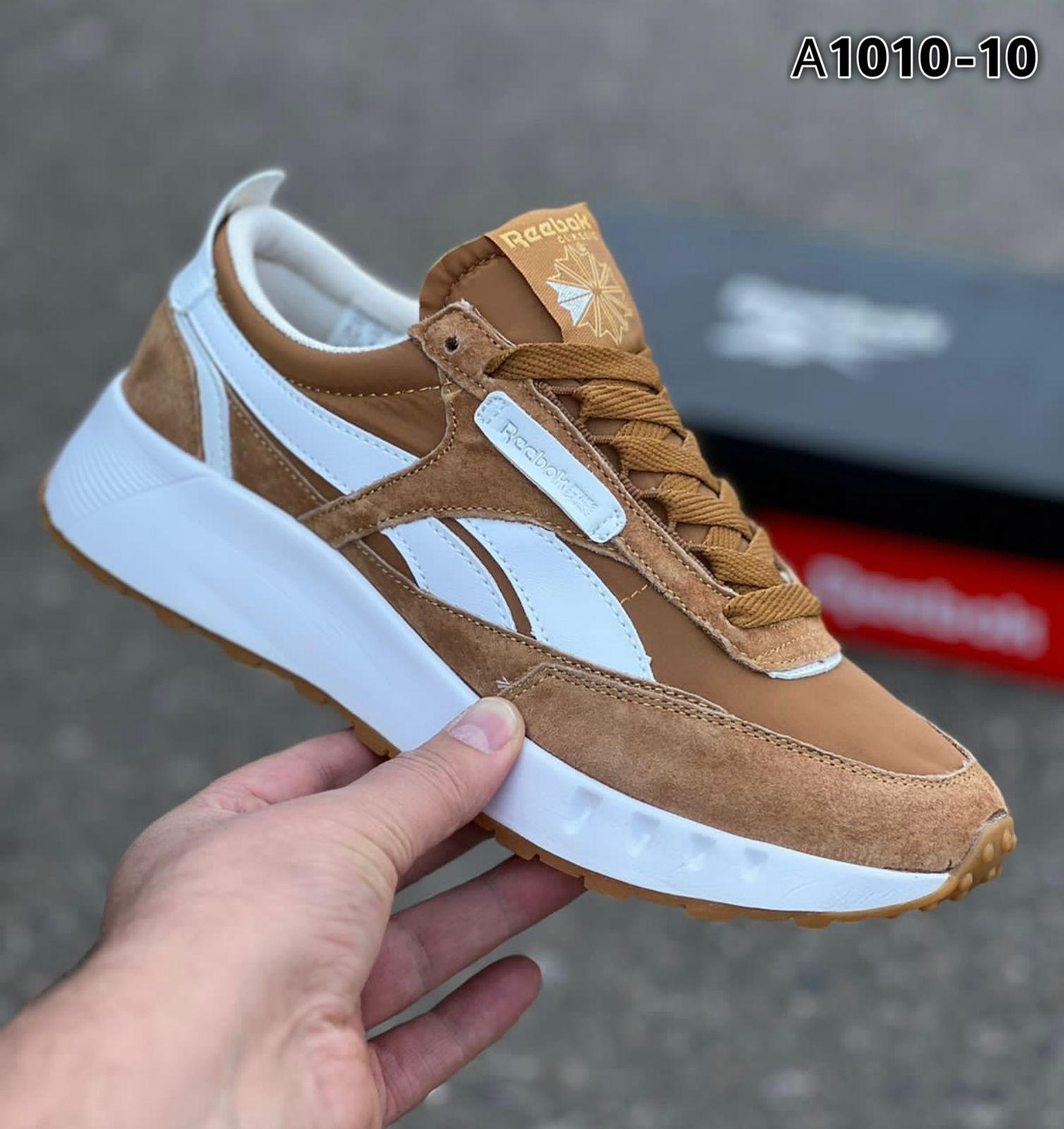 Мужские весенние кроссовки AIR SO-227-109 (6 пар в коробе, размер 41-46)