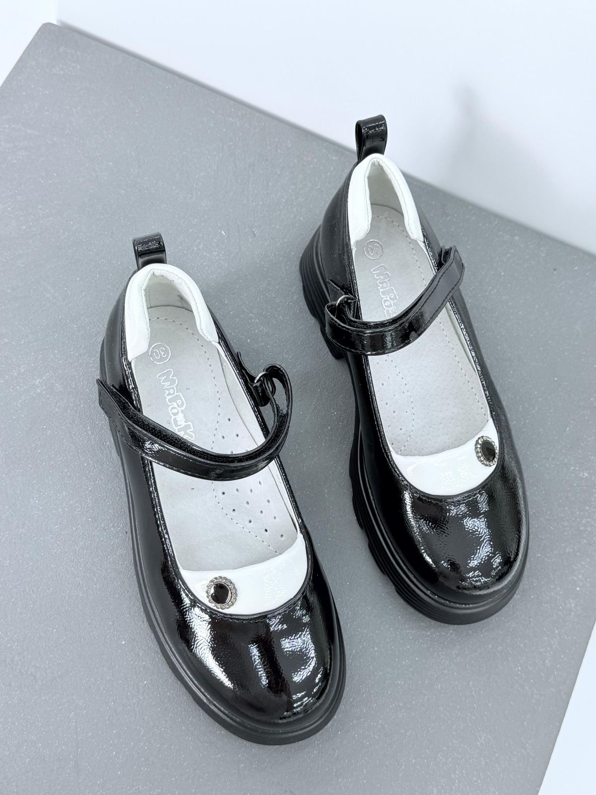 Детские туфли  FASHION SO-266-23 (10 пар в коробе, 30-37 размер)