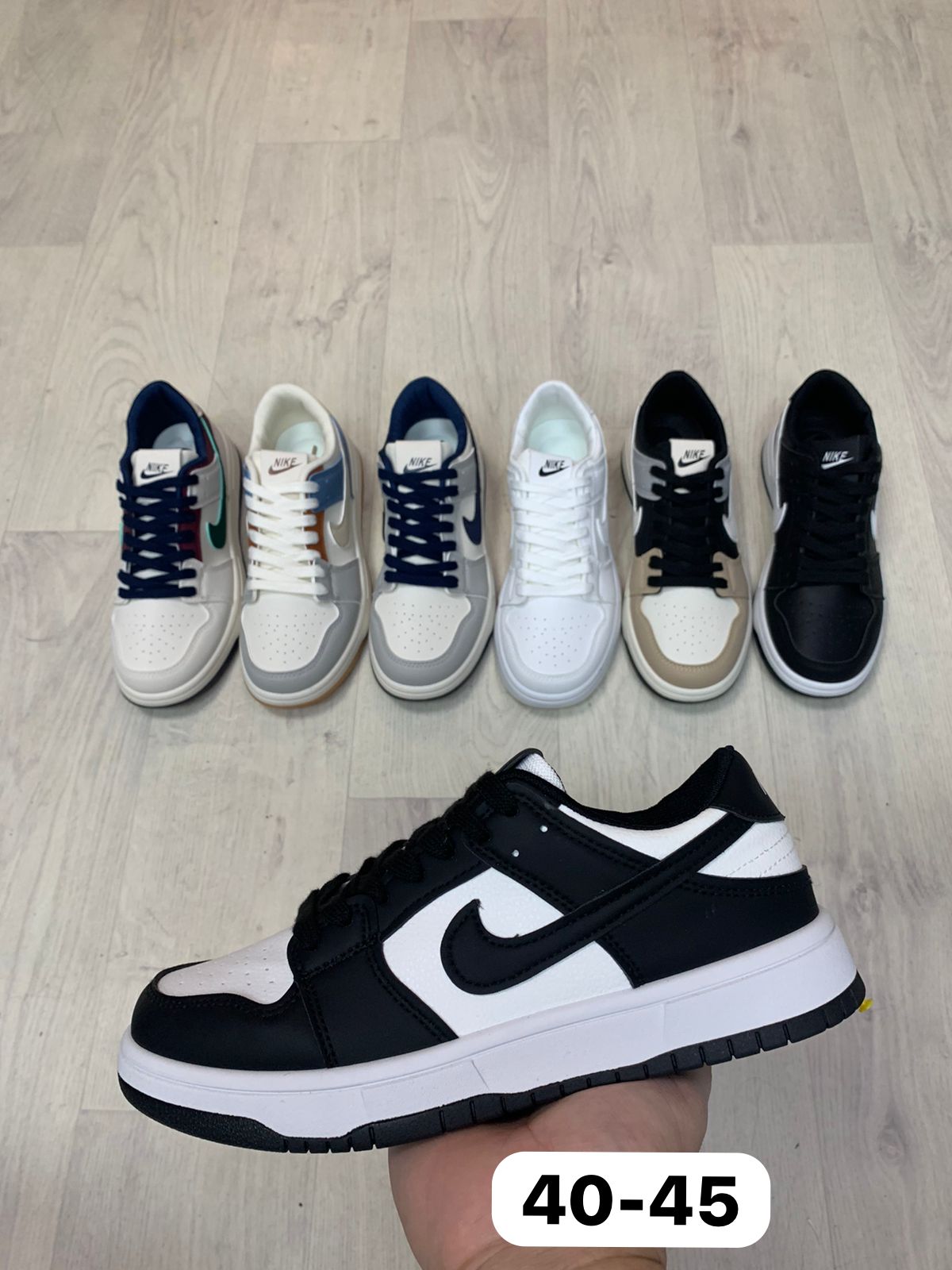 Мужские весенние кроссовки AIR SO-224-70 (8 пар в коробе, размер 40-45)