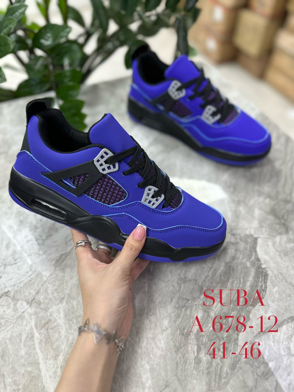 Мужские весенние кроссовки SUBA SO-234-14 (8 пар в коробе, размер 41-46)