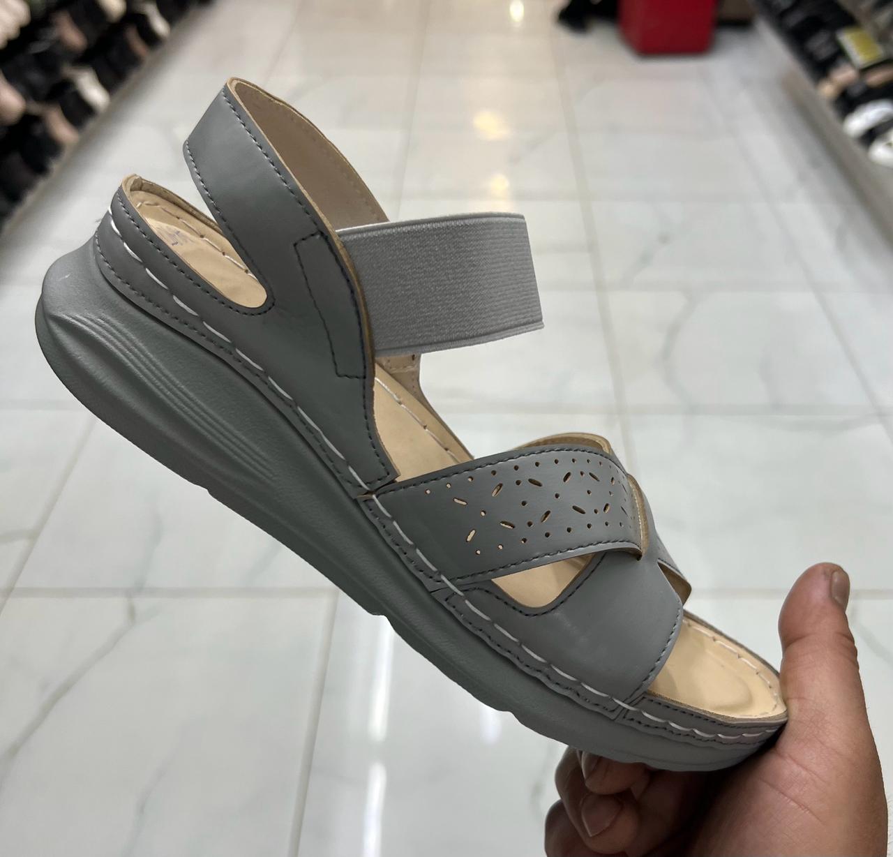 Женские летние босоножки FASHION SO-245-97 (8 пар в коробе, размер 36-41)