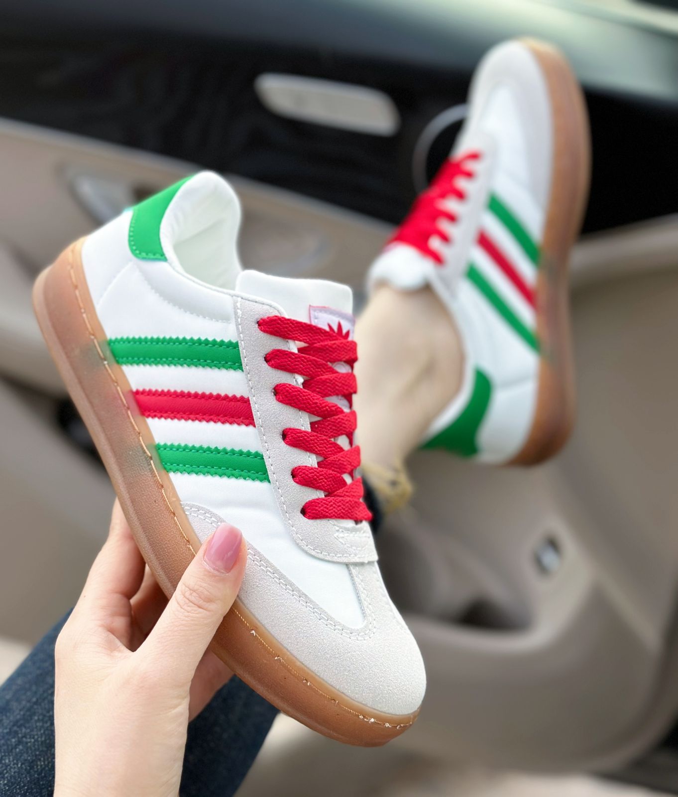 Женские весенние кроссовки FASHION SO-240-167 (8 пар в коробе, размер 36-41)