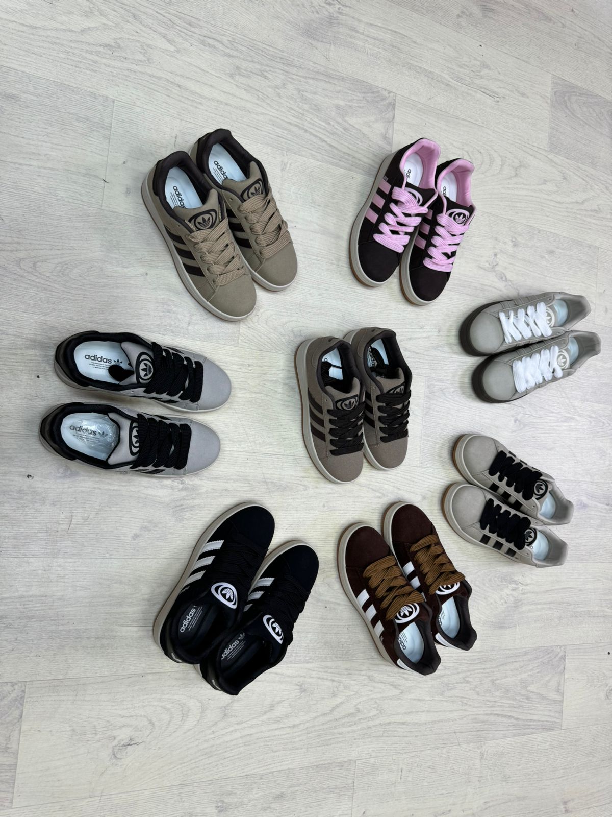 Женские весенние кроссовки FASHION SO-236-87 (8 пар в коробе, размер 36-41)